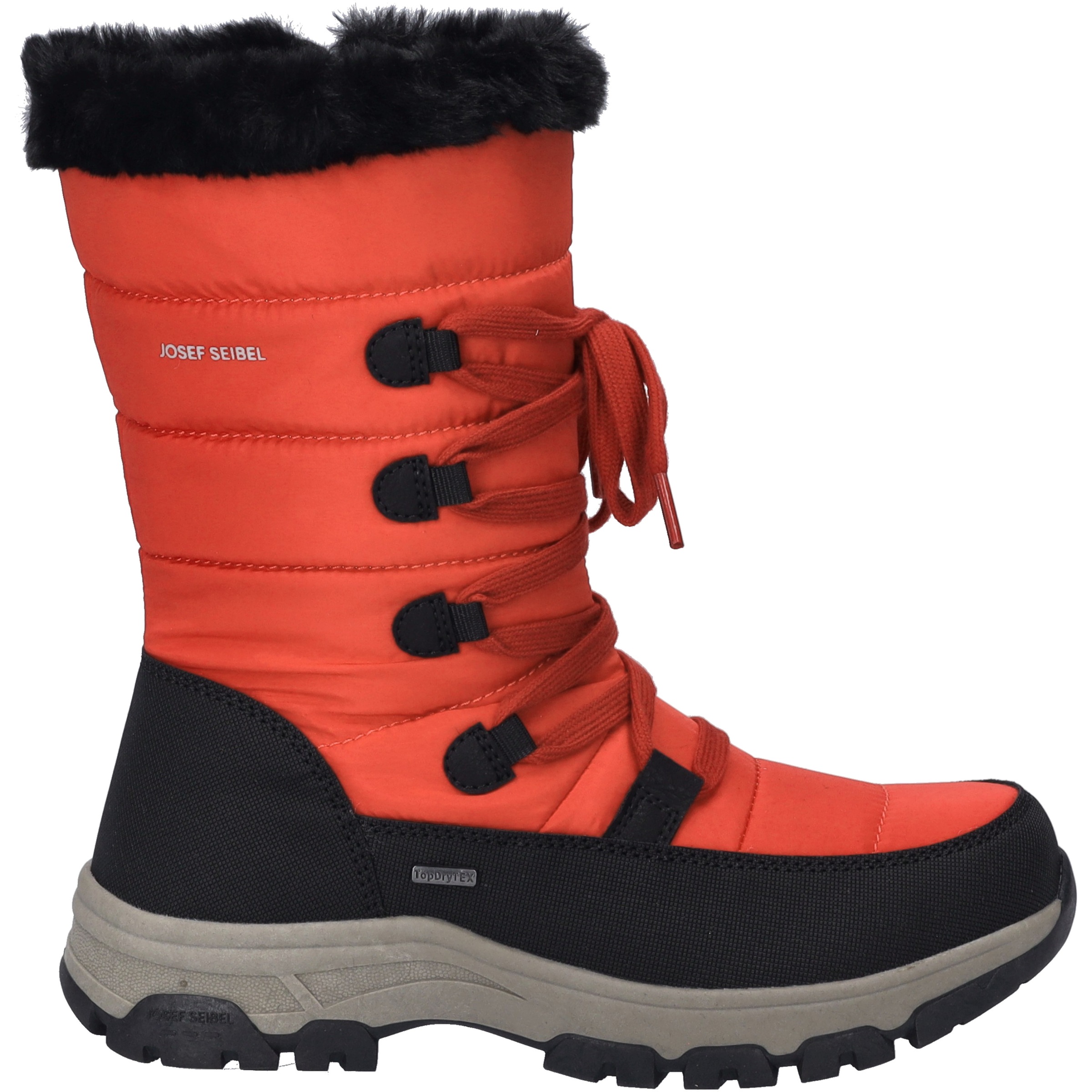 Josef Seibel Stiefel "Davos 51, schwarz-rot" günstig online kaufen