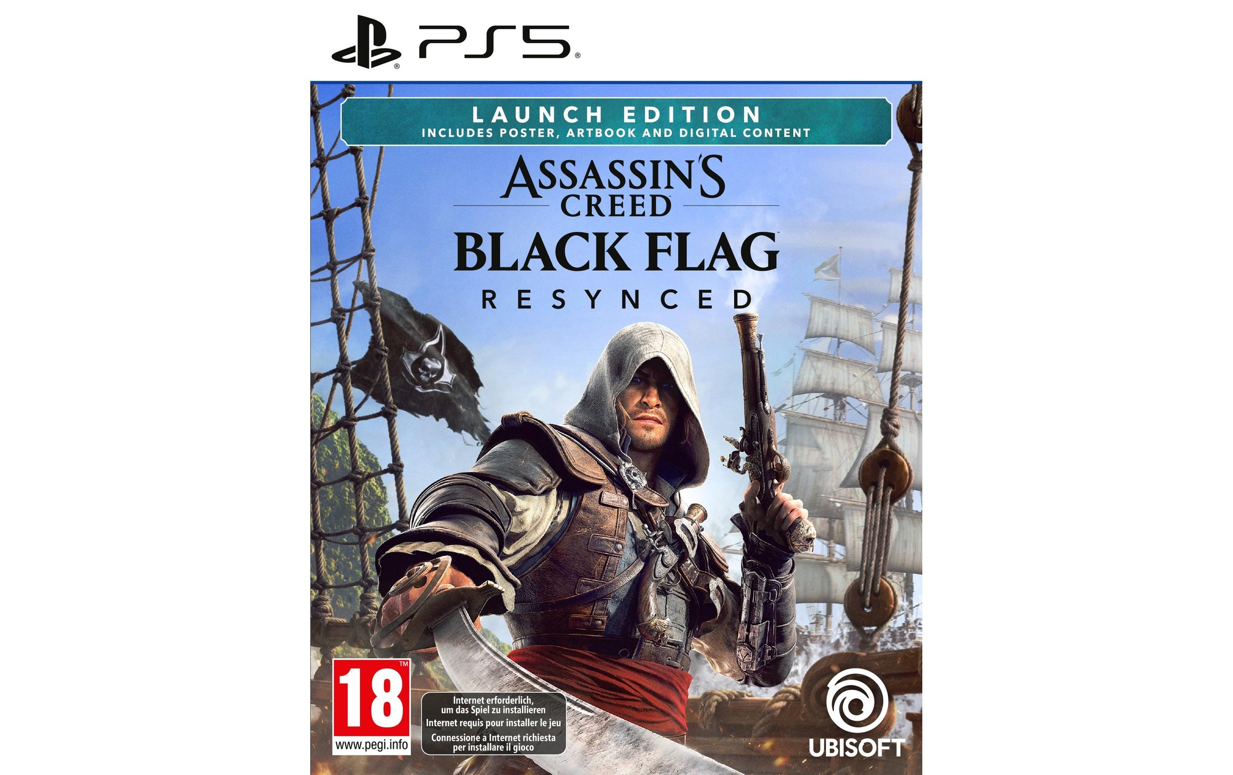 UBISOFT Spielesoftware »Assassin's Creed: Black Flag Resyn. – L. Ed. (Box)« PlayStation 5