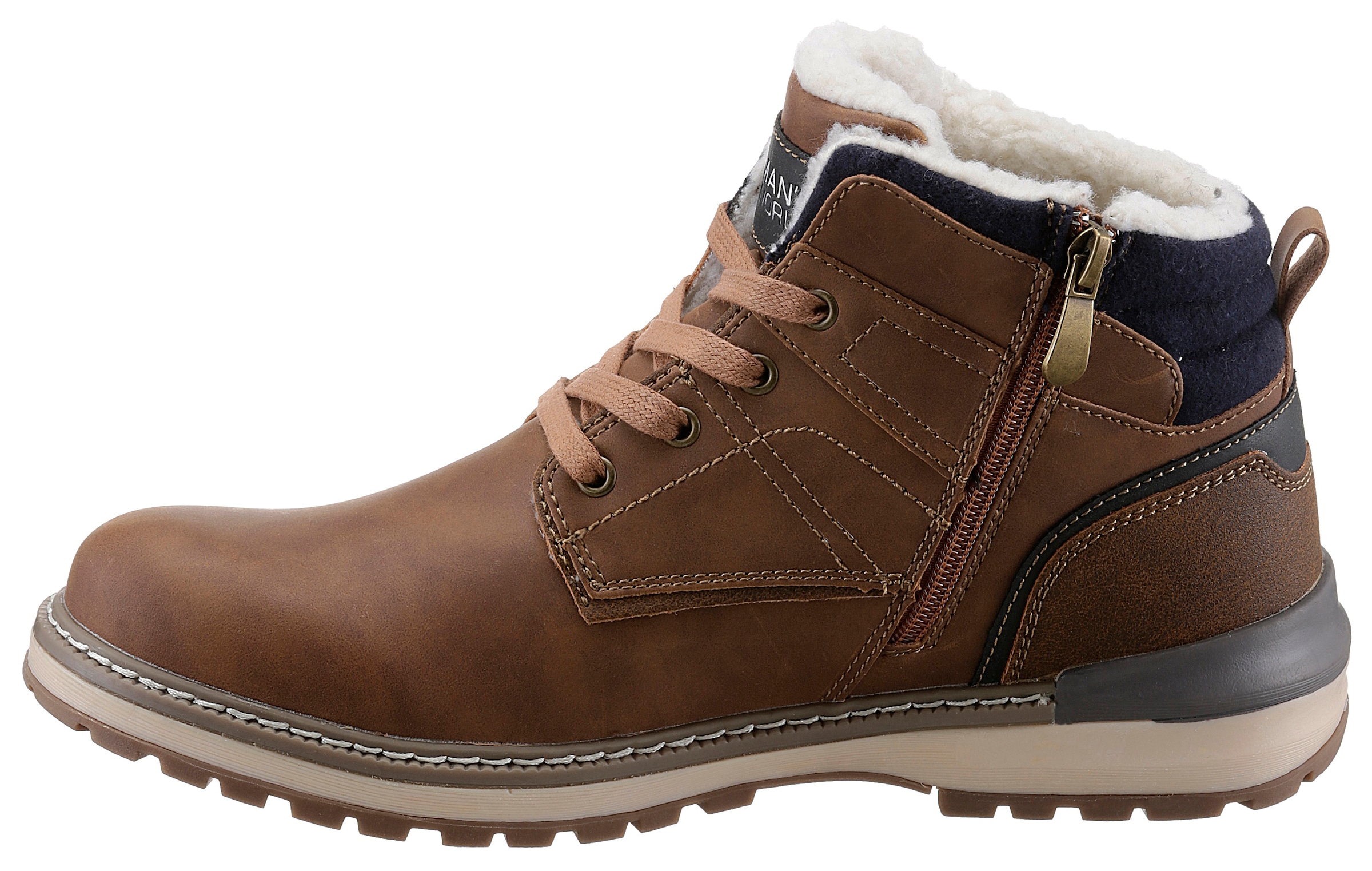 Man's World Winterboots, mit wasserabweisender TEX-Membran