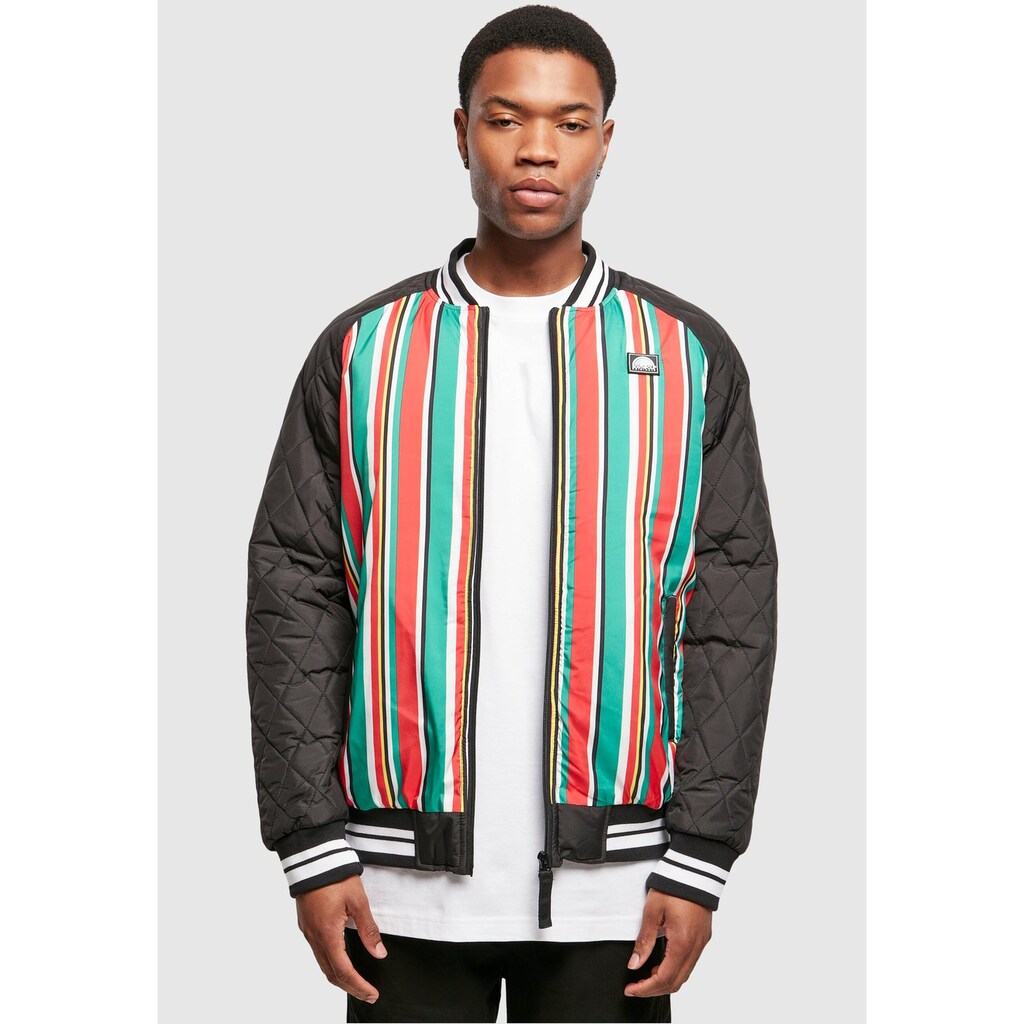 Southpole Collegejacke »Herren Southpole Stripe College Jacket«, (1 St.), ohne Kapuze