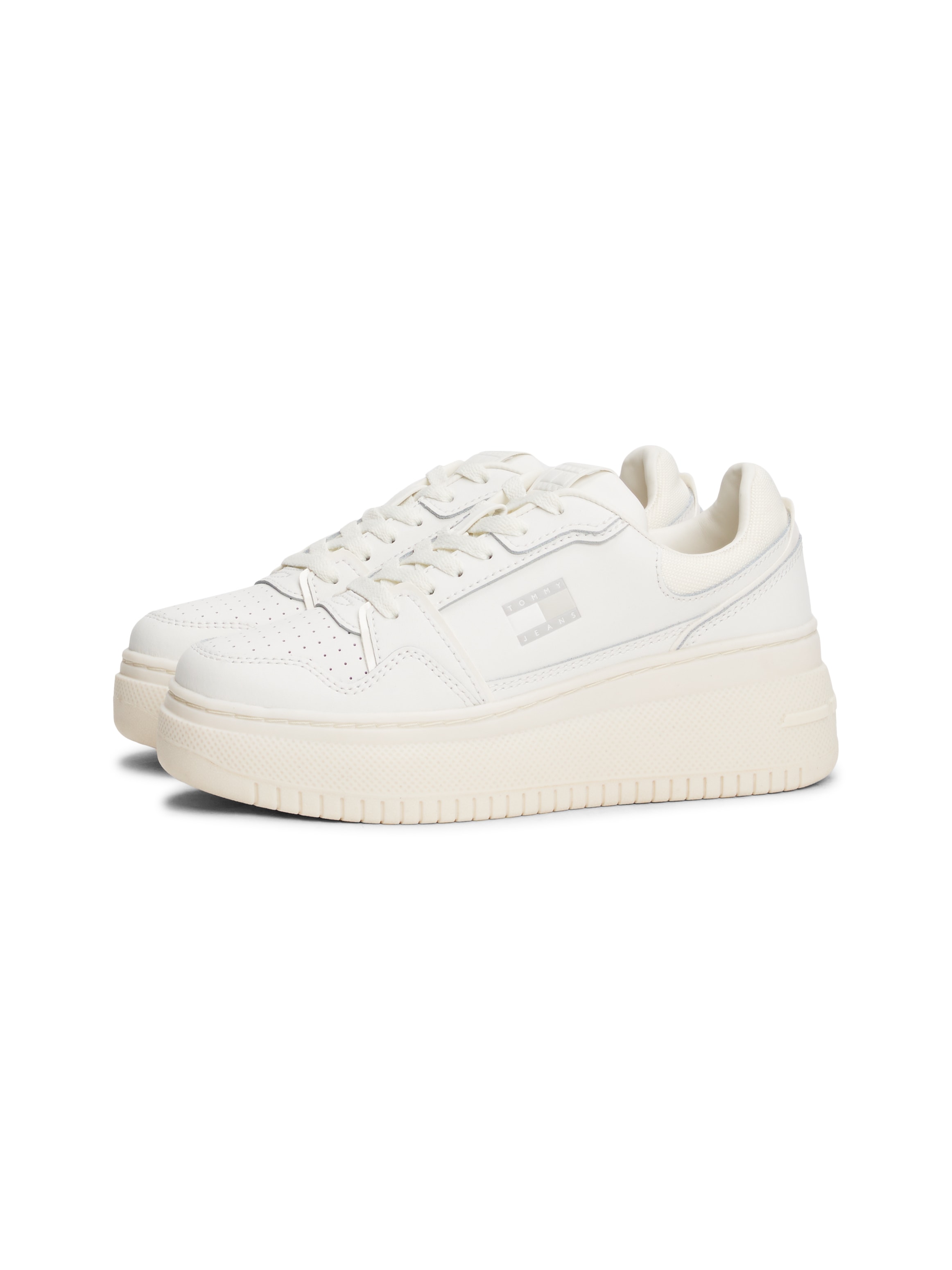 Tommy Jeans Keilsneaker "TJW RETRO BASKET FLATFORM", Keilabsatz, Plateau, F günstig online kaufen