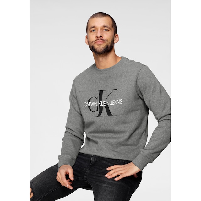 Calvin Klein Jeans Sweatshirt »ICONIC MONOGRAM CREWNECK« ▷ bestellen | BAUR