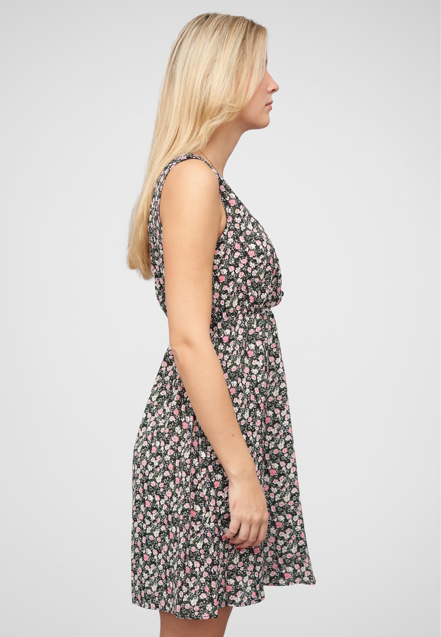 CLOUD 5IVE Shirtkleid »CLOUD 5IVE Leichtes Sommerkleid mit Knopfleiste« 1 Stk. tlg.