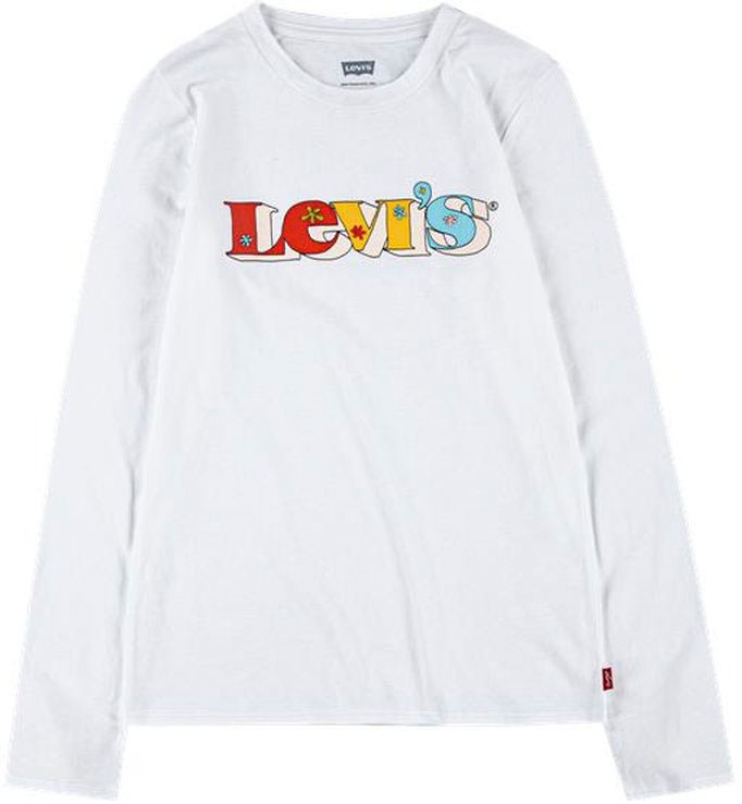T-shirt Bébé Fille T-shirt Manches Longues Levi's Lvg Graphique