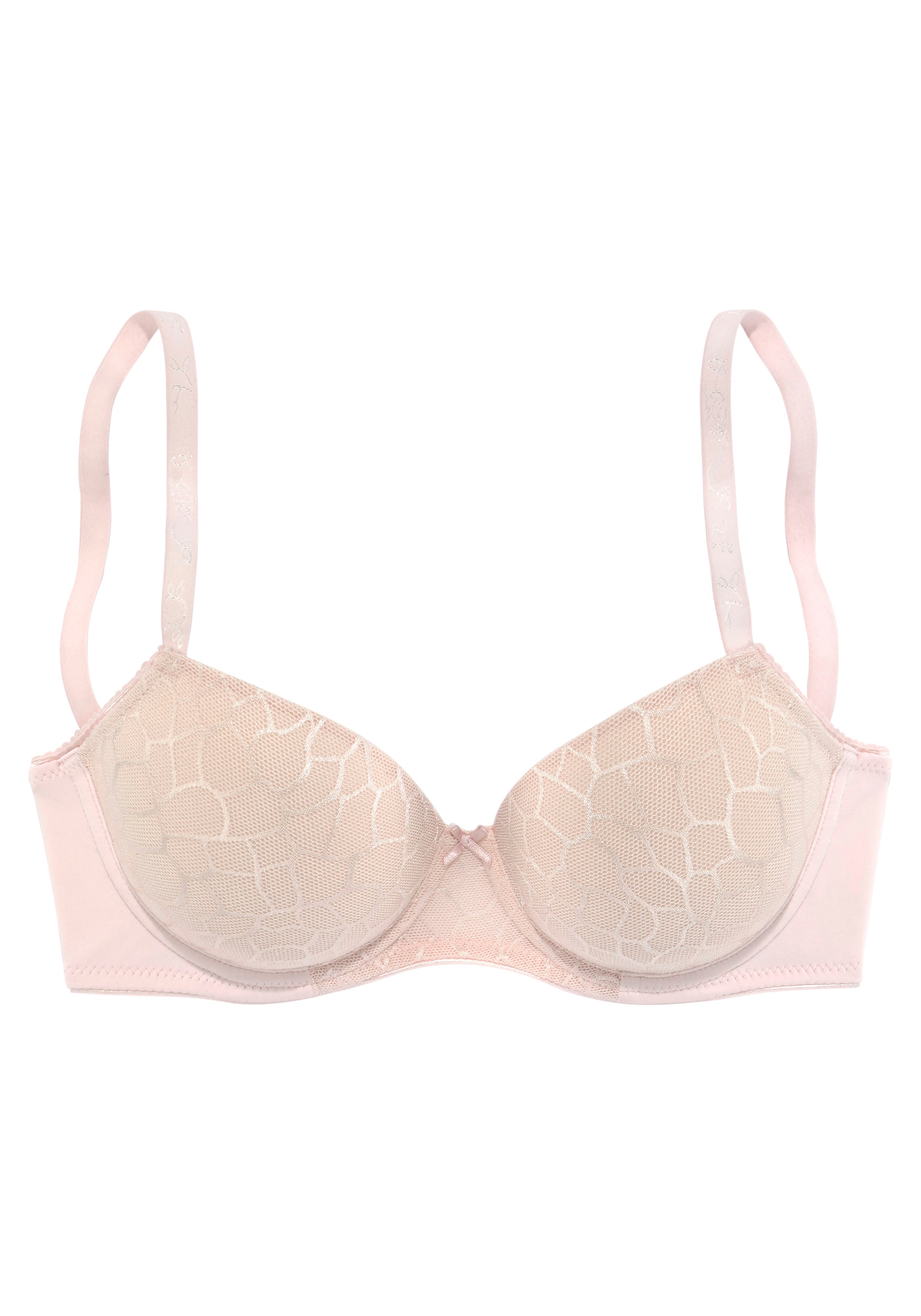 LASCANA Schalen-BH »Chiara«, mit graphischem Netz-Muster, Dessous