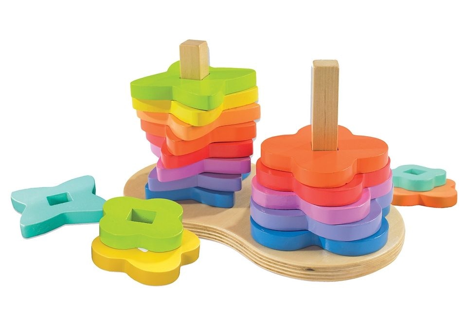 Hape Steckspielzeug (Set 19 tlg.) iš Holz