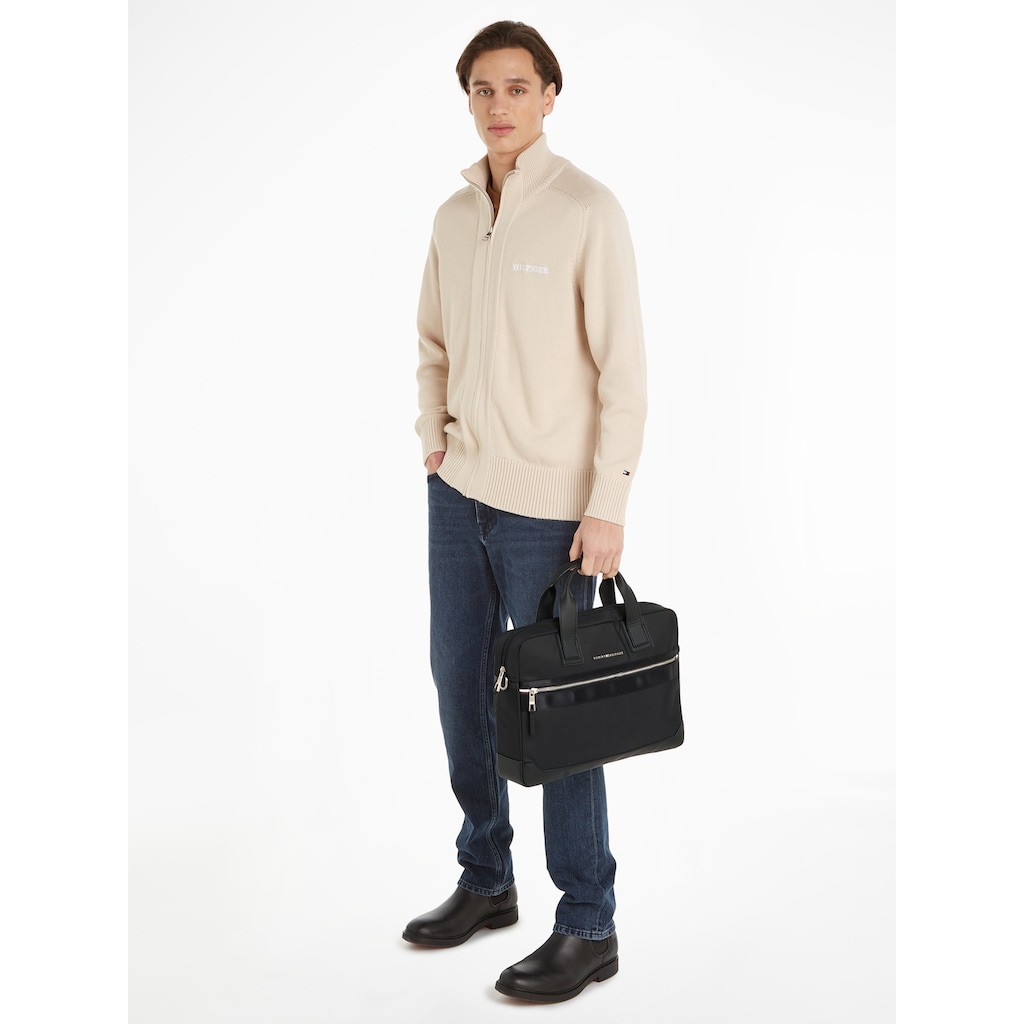 Tommy Hilfiger Messenger Bag »TH ELEVATED NYLON COMPUTER BAG«, im praktischem Format