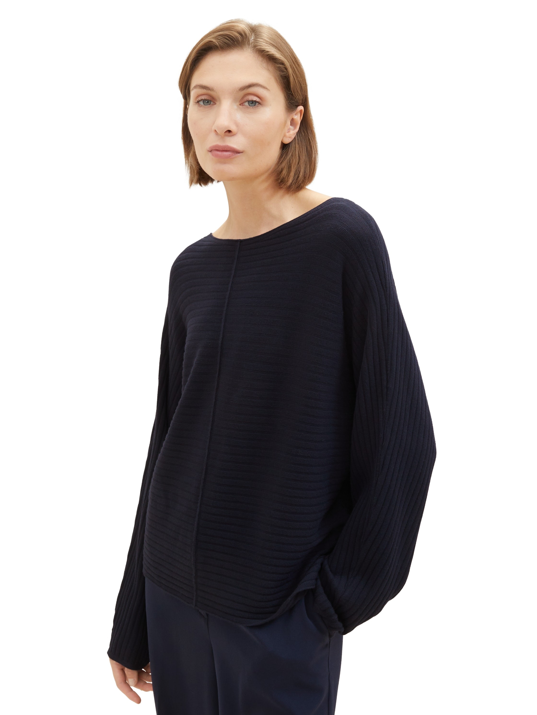 TOM TAILOR Strickpullover, mit Strukturierung