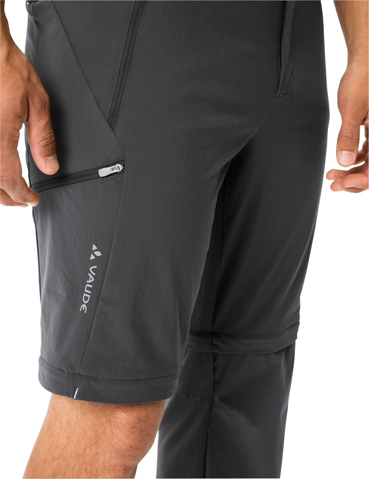 VAUDE Outdoorhose »MEN'S FARLEY STRETCH T-ZIP PANTS III«, (3 tlg.)