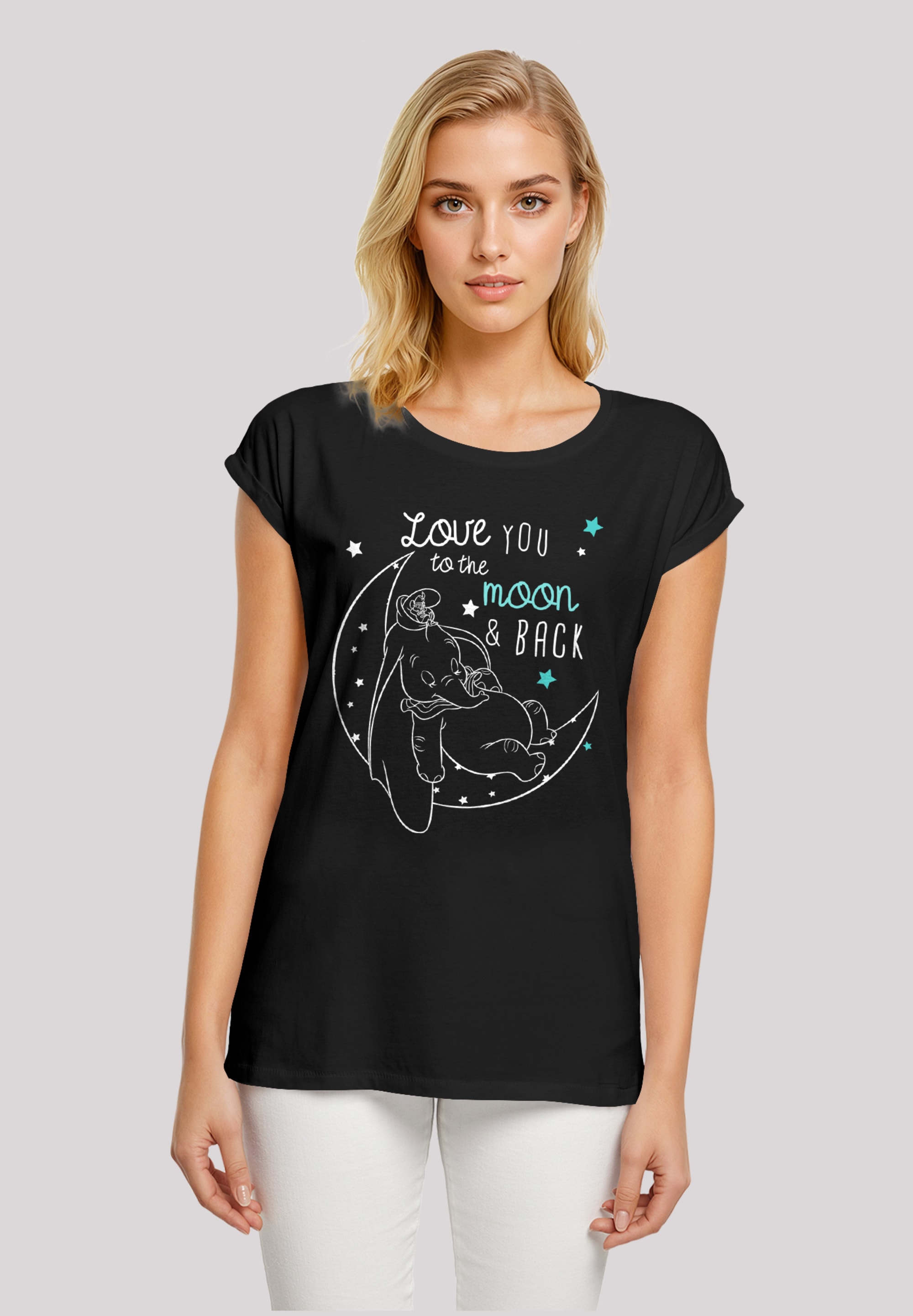 F4NT4STIC T-Shirt "Disney Dumbo Love You To The Moon", Keine Angabe günstig online kaufen