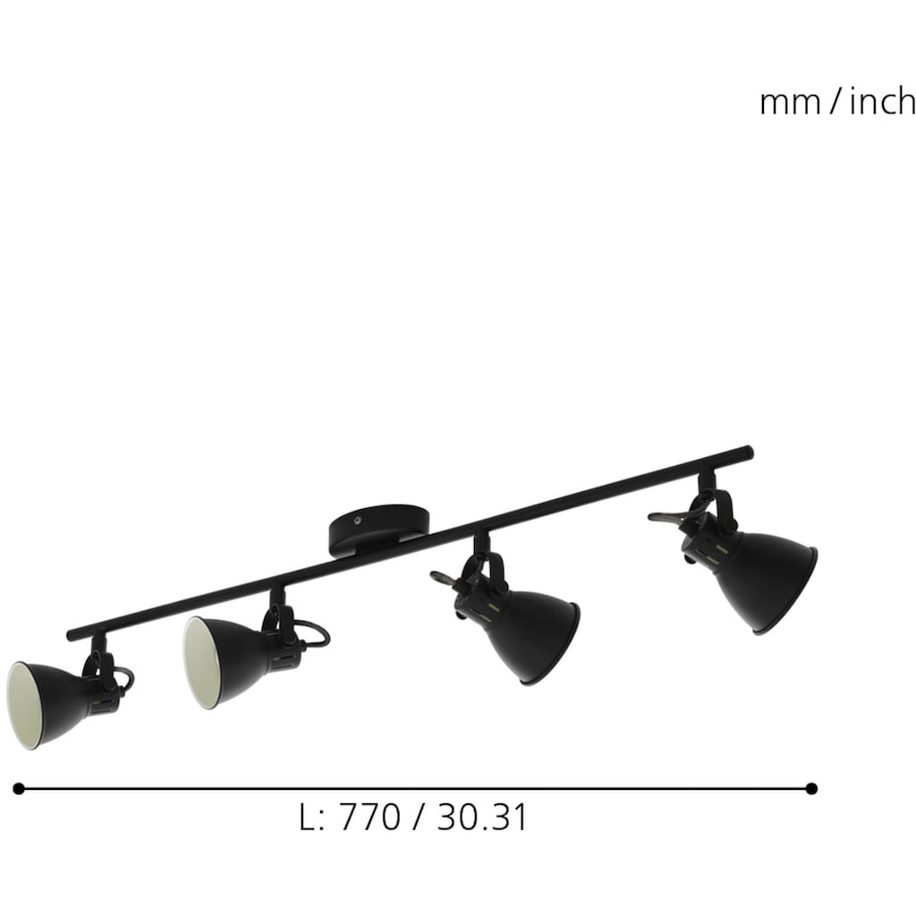 EGLO LED Deckenspots »SERAS 2«, 4 flammig-flammig