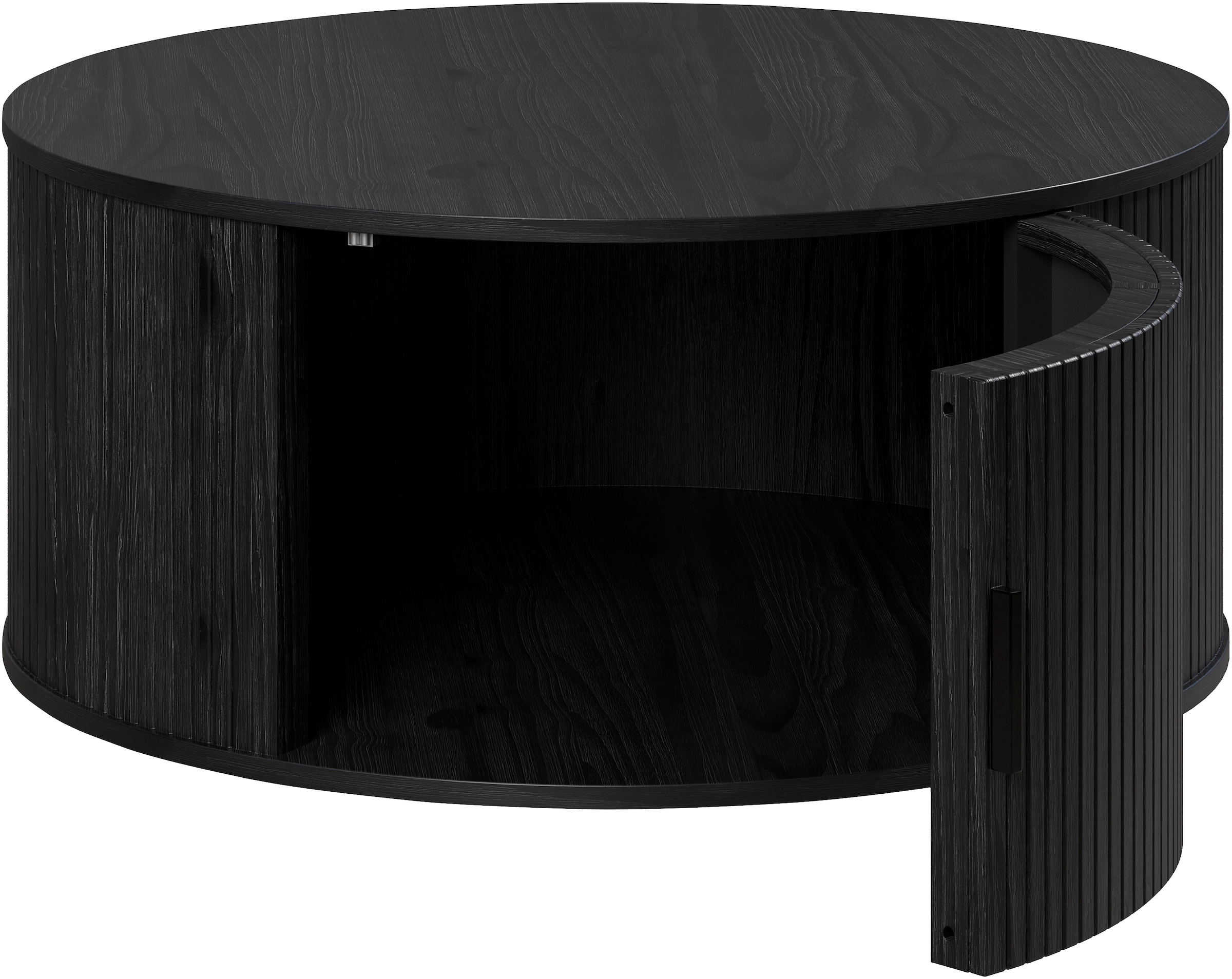 INOSIGN Couchtisch "Ronda", (1 St.), Runder Sofatisch mit Stauraum - Maße ( günstig online kaufen