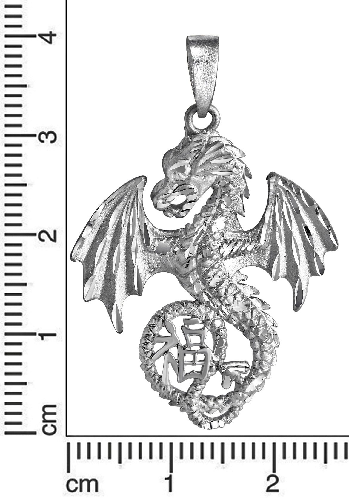 Firetti Kettenanhänger »Schmuck Geschenk Silber 925 Halsschmuck Anhänger Glücksdrache«, Made in Germany