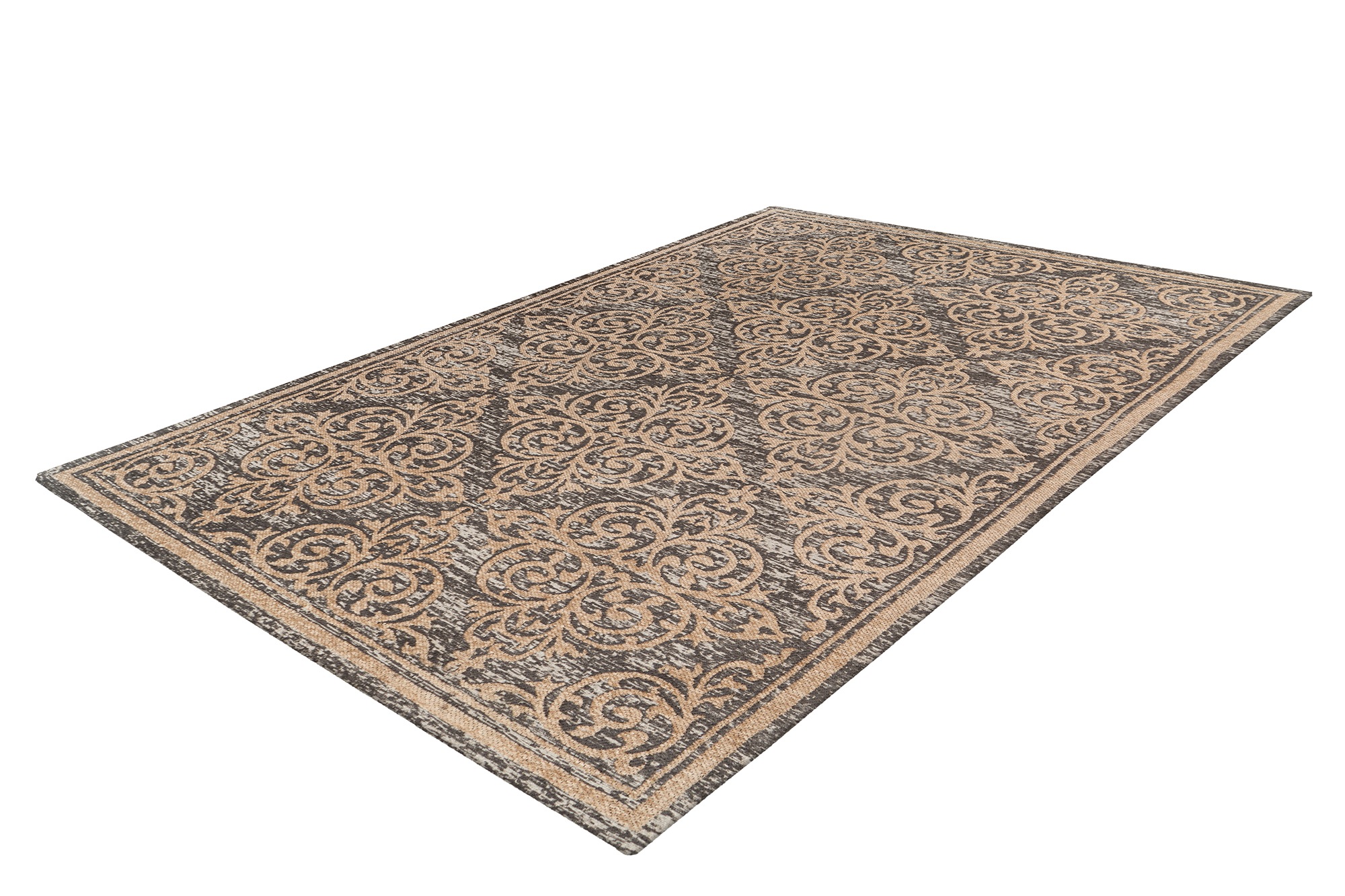 Teppich KAYOOM "Davis 125", beige, B:160cm H:12mm L:230cm, Polyester, Teppiche, Teppich, edles Design, pflegeleicht, neutrale Farben 2