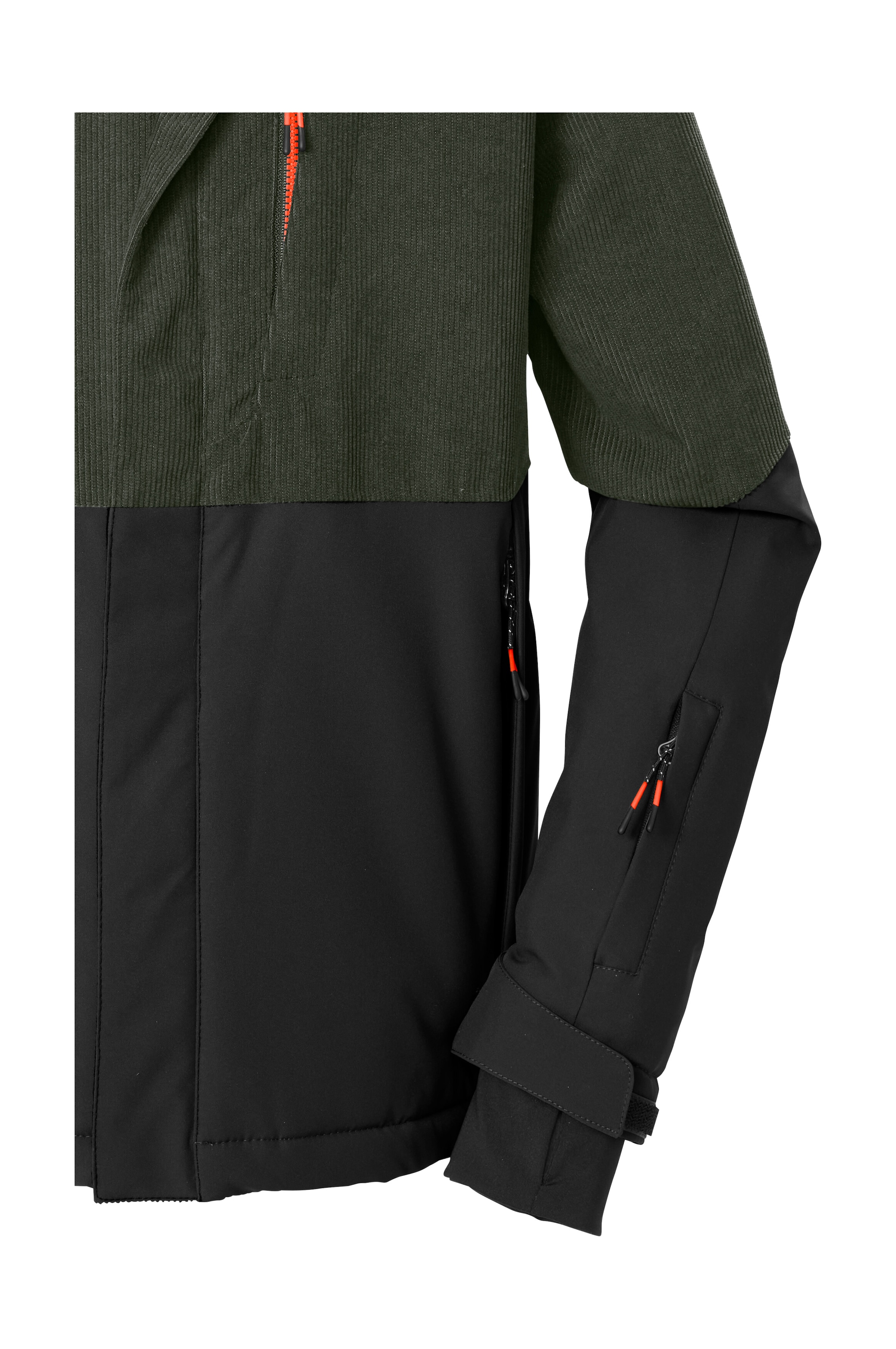 Killtec Skijacke »KSW 219 BYS SKI JCKT« Zweifarbig, wasserdicht, atmungsaktiv, verstellbare Kapuze