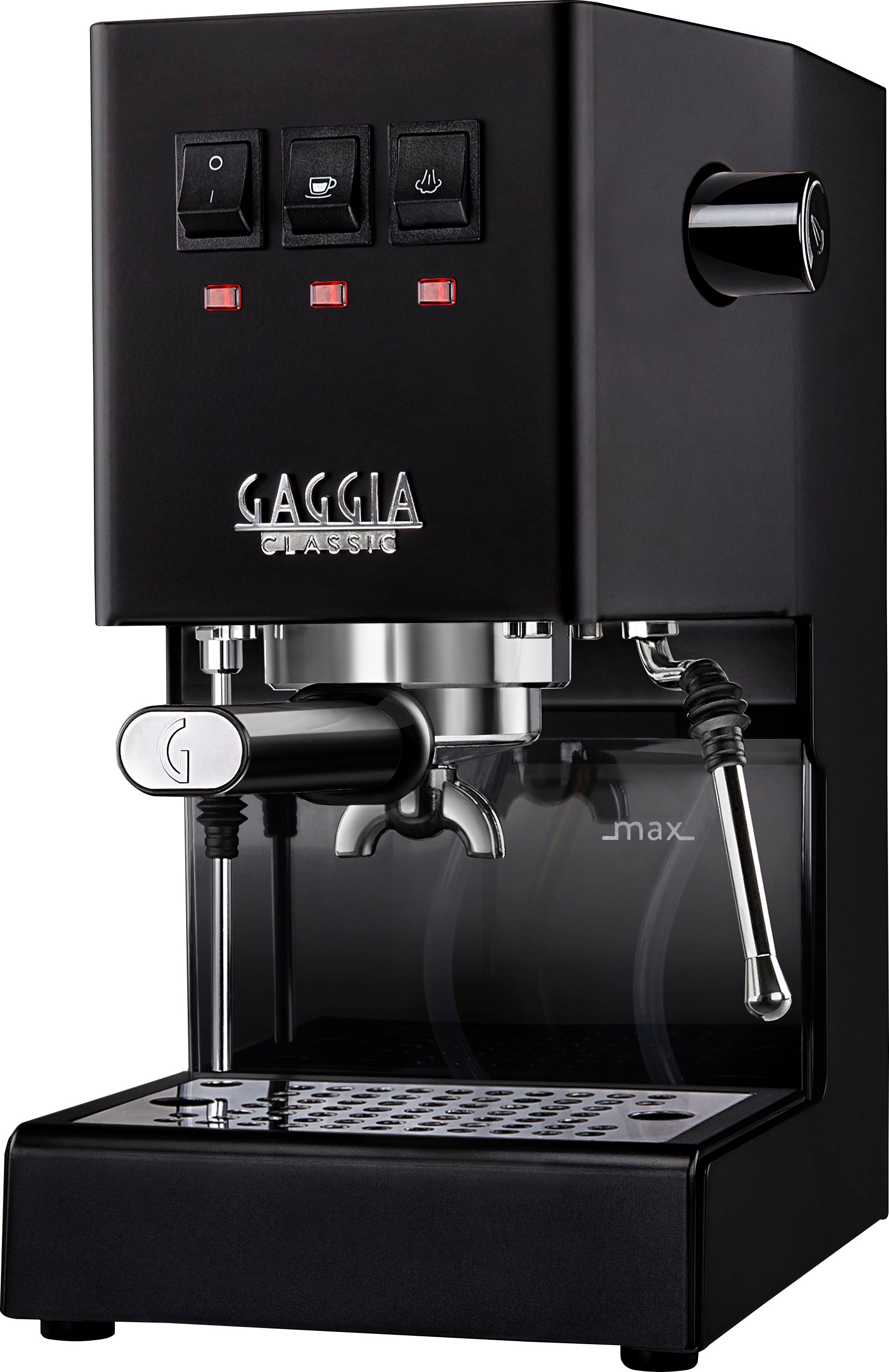 Gaggia Espressomaschine "Classic Evo Thunder Black", Siebträger