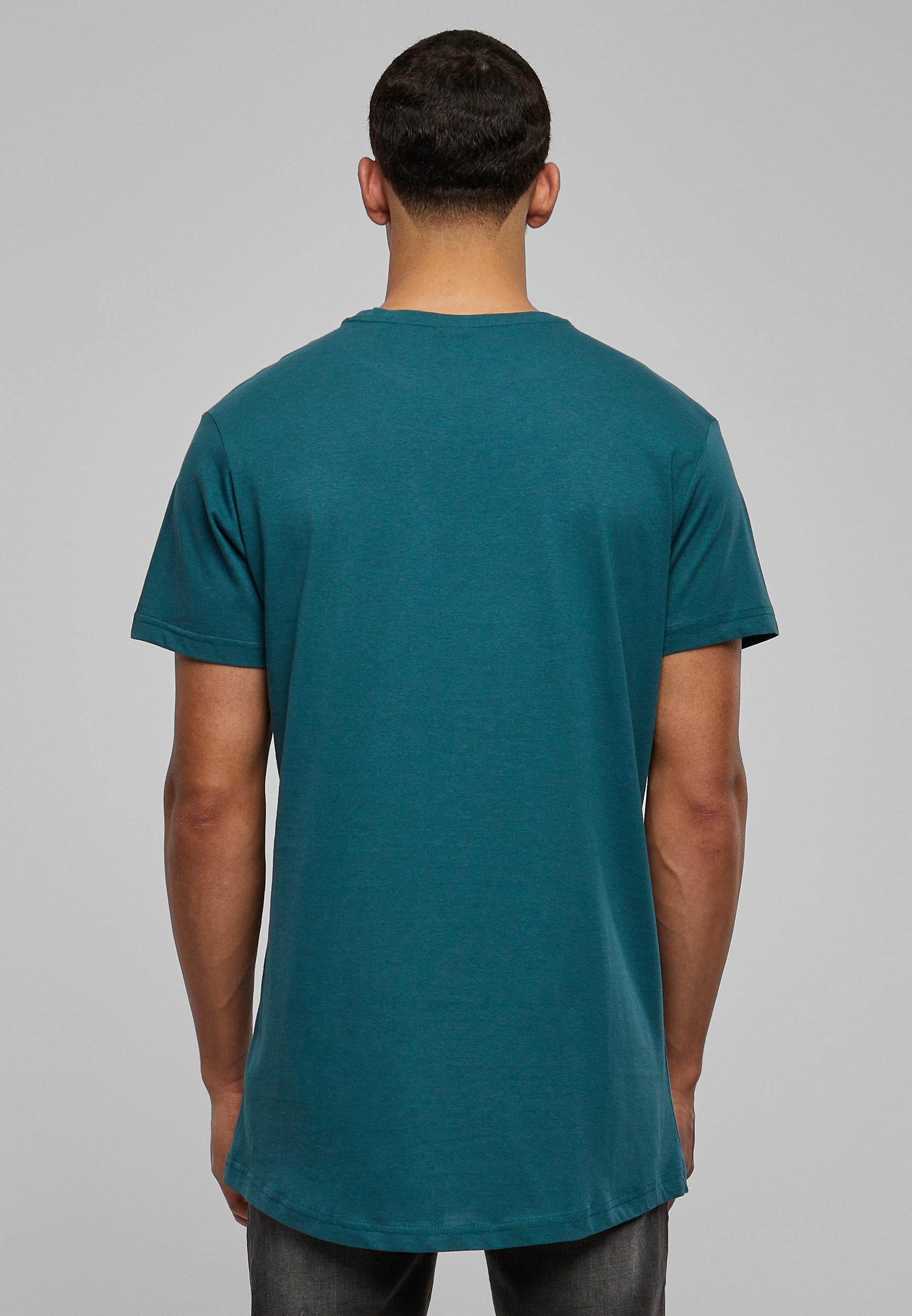URBAN CLASSICS Kurzarmshirt »Urban Classics Herren Shaped Long Tee«, (1 tlg.)