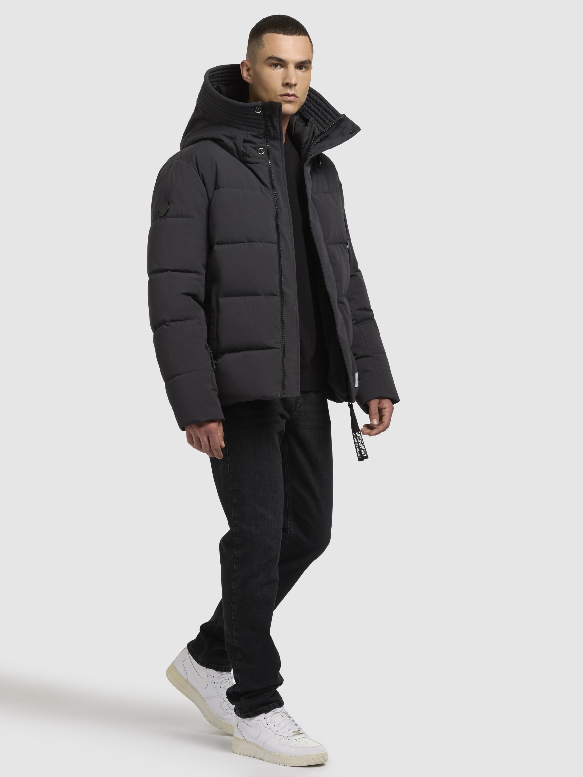 khujo Steppjacke »BARD«, mit Kapuze