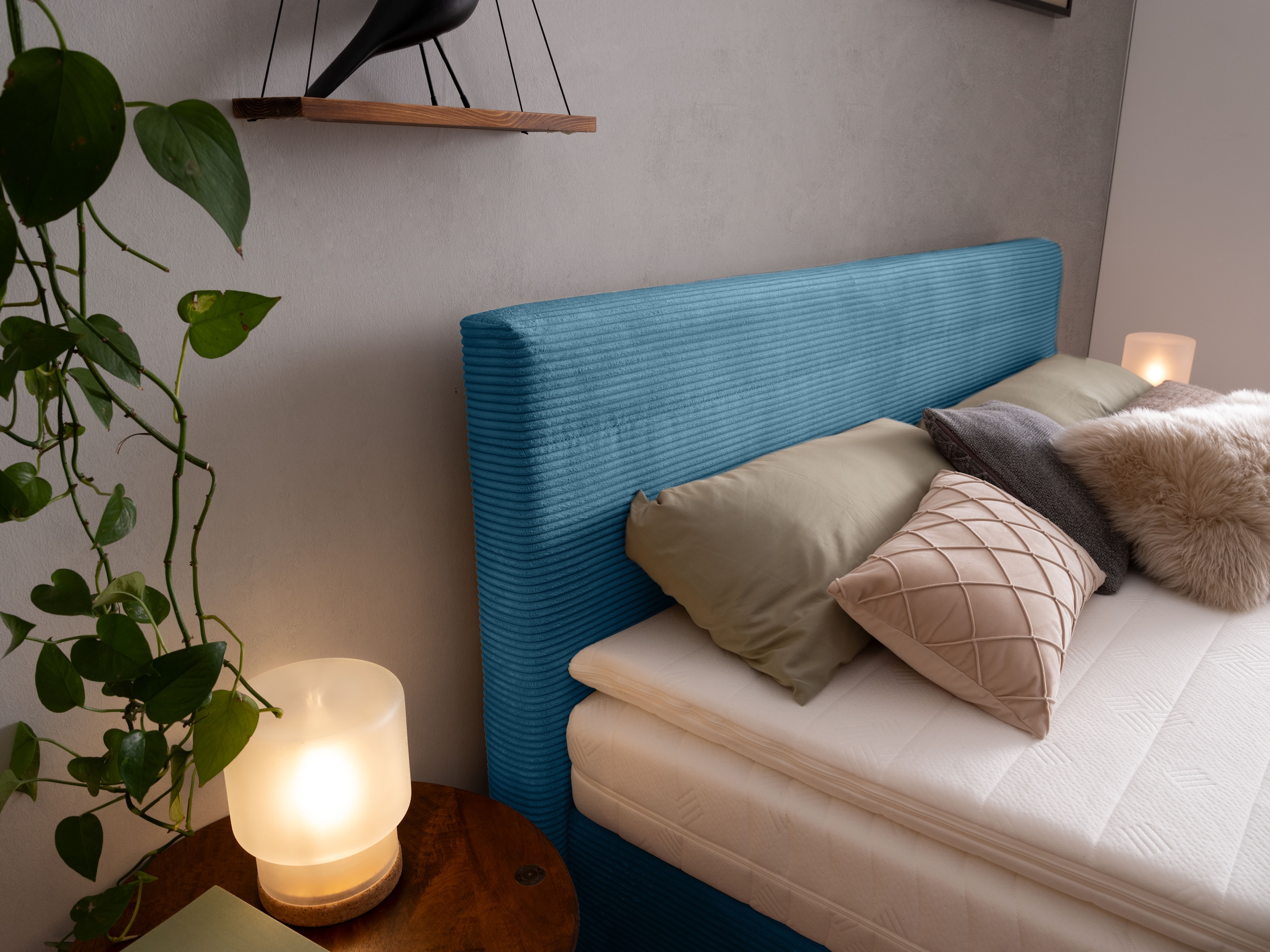 alina Boxspringbett »Pico«, inkl. Matratzen und Topper