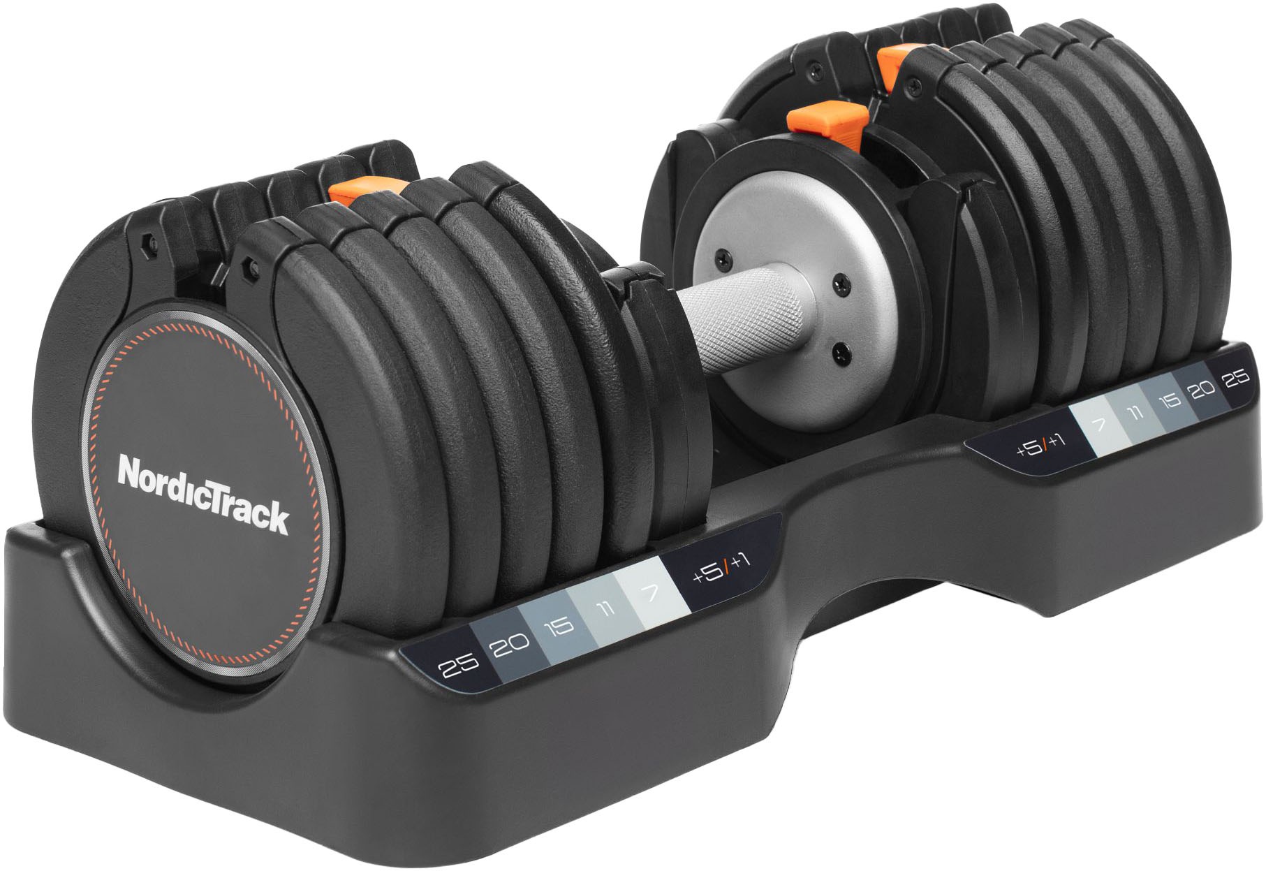 Thumbnail - NordicTrack Hantel-Set "NordicTrack-Hanteln mit einstellbarer Last (2 x 25 kg)" 50 kg