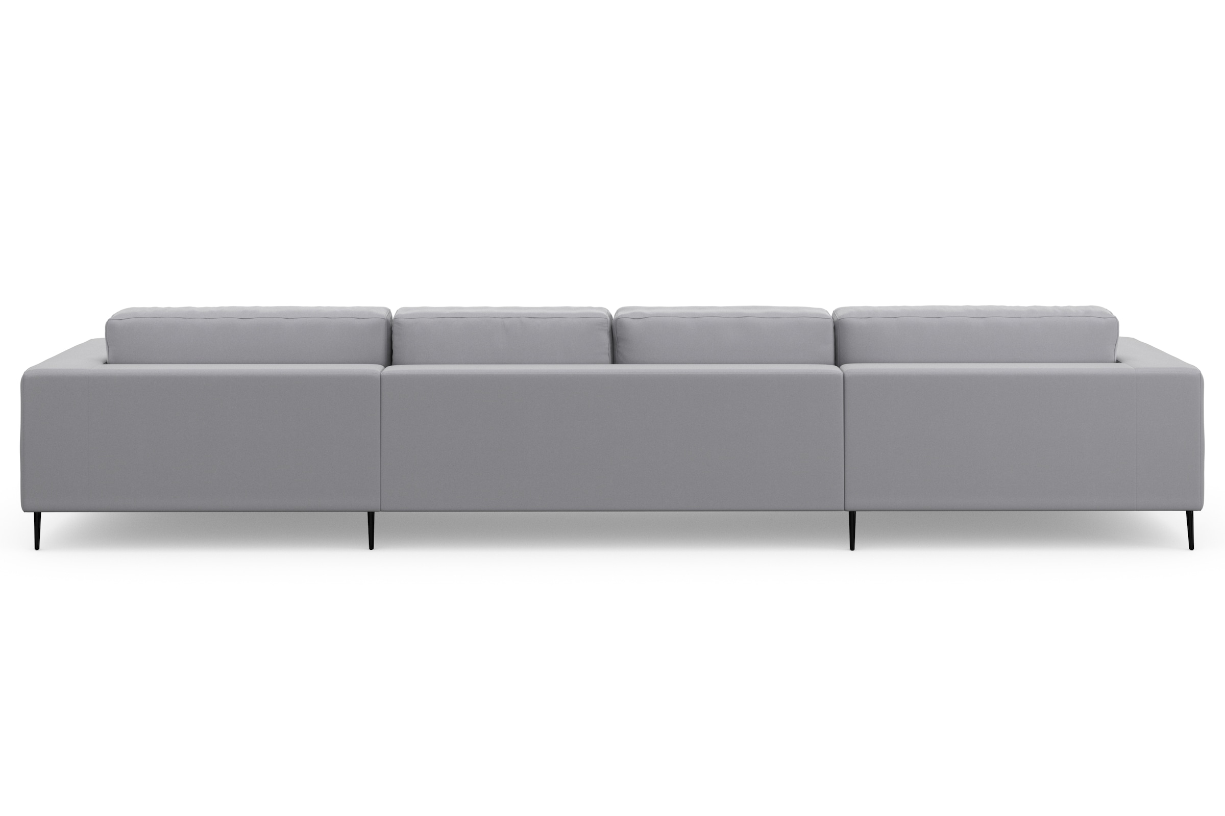 DOMO collection Wohnlandschaft »Modica U-Form«, XXL, in moderner Optik mit, 2 großzügigen Recamieren, auch in Cord