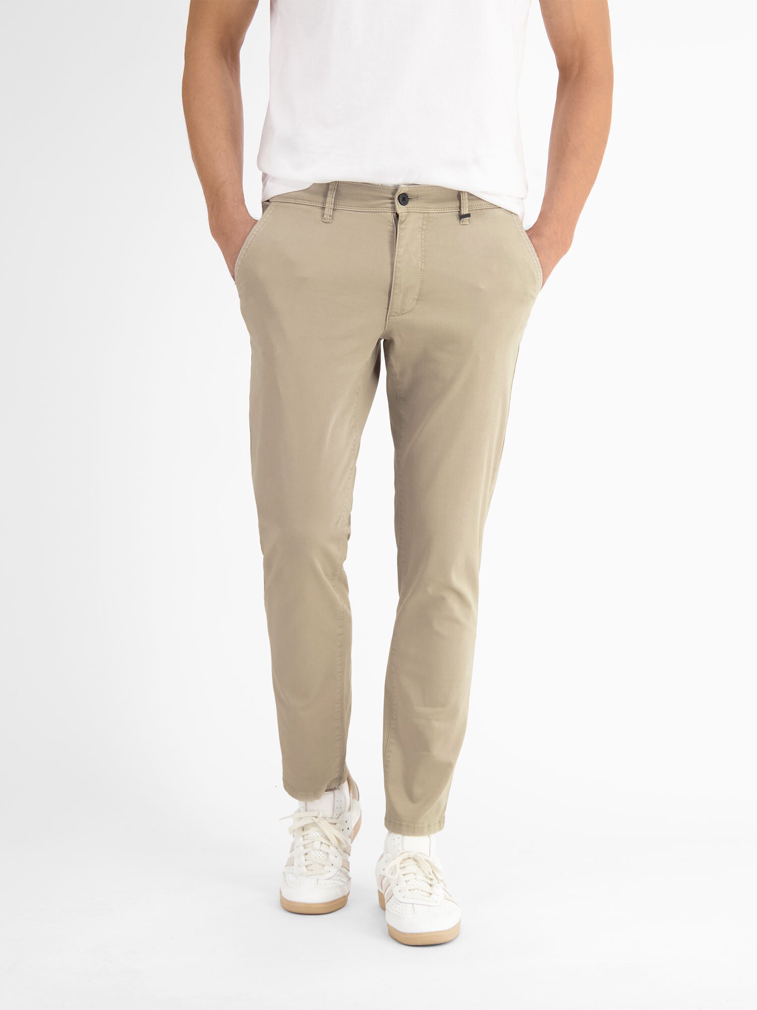 Thumbnail - LERROS 5-Pocket-Hose "Basic Chino in Strukturqualität, SLIM FIT"
