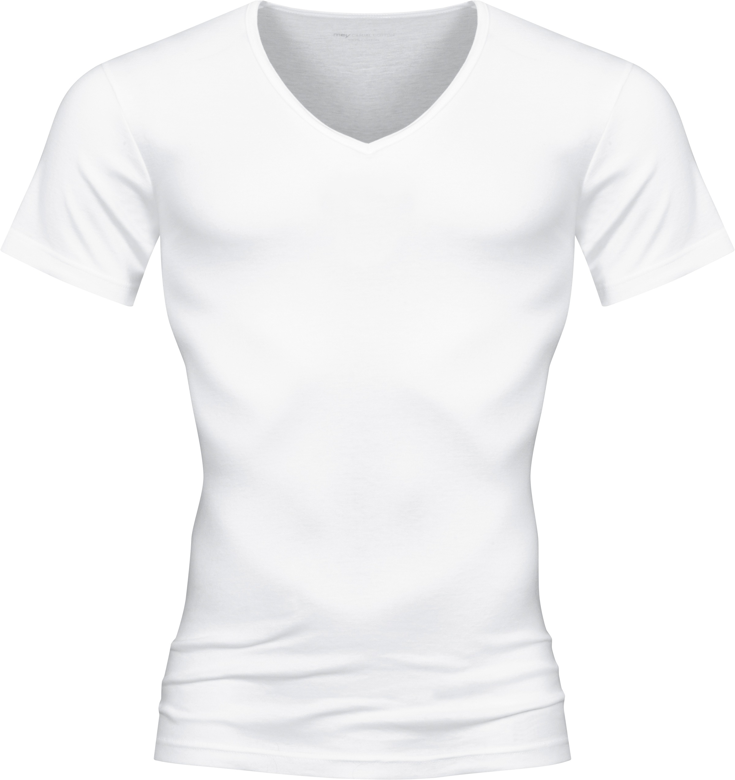 Mey V-Shirt "CASUAL COTTON (K)", Elastische Hals und Armabschlüsse günstig online kaufen
