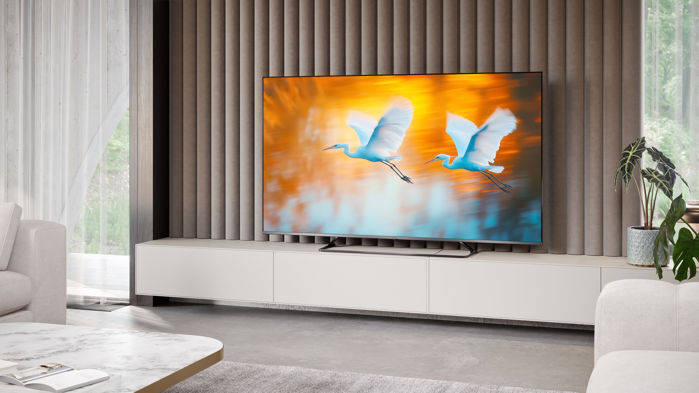 Sharp QLED Mini LED-Fernseher »4T-C65JPx« 164 cm/65 ″