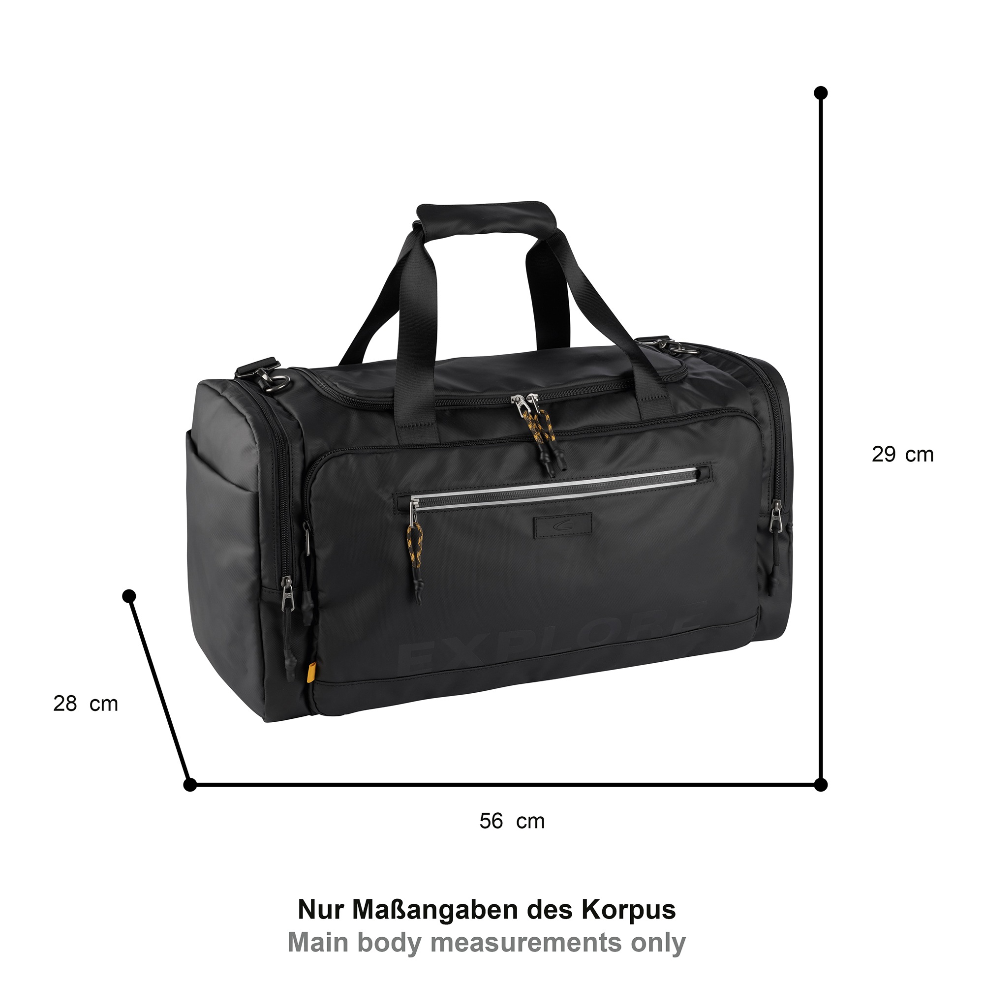 camel active Weekender "Explore" wasserabweisendes recyceltes Nylon und ref günstig online kaufen