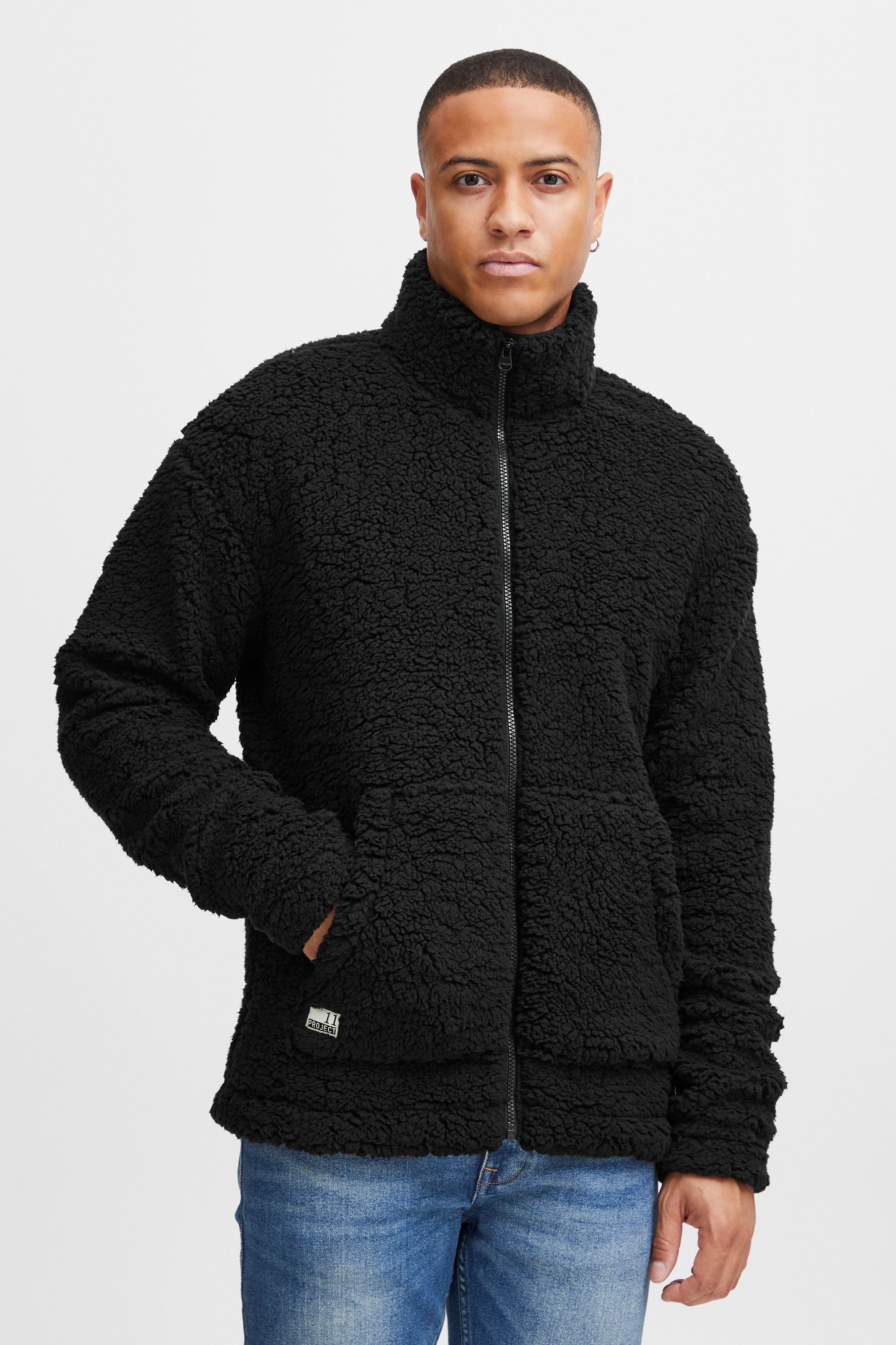 11 Project Funktions-Kapuzensweatjacke "Fellimitatjacke PRDeen" günstig online kaufen