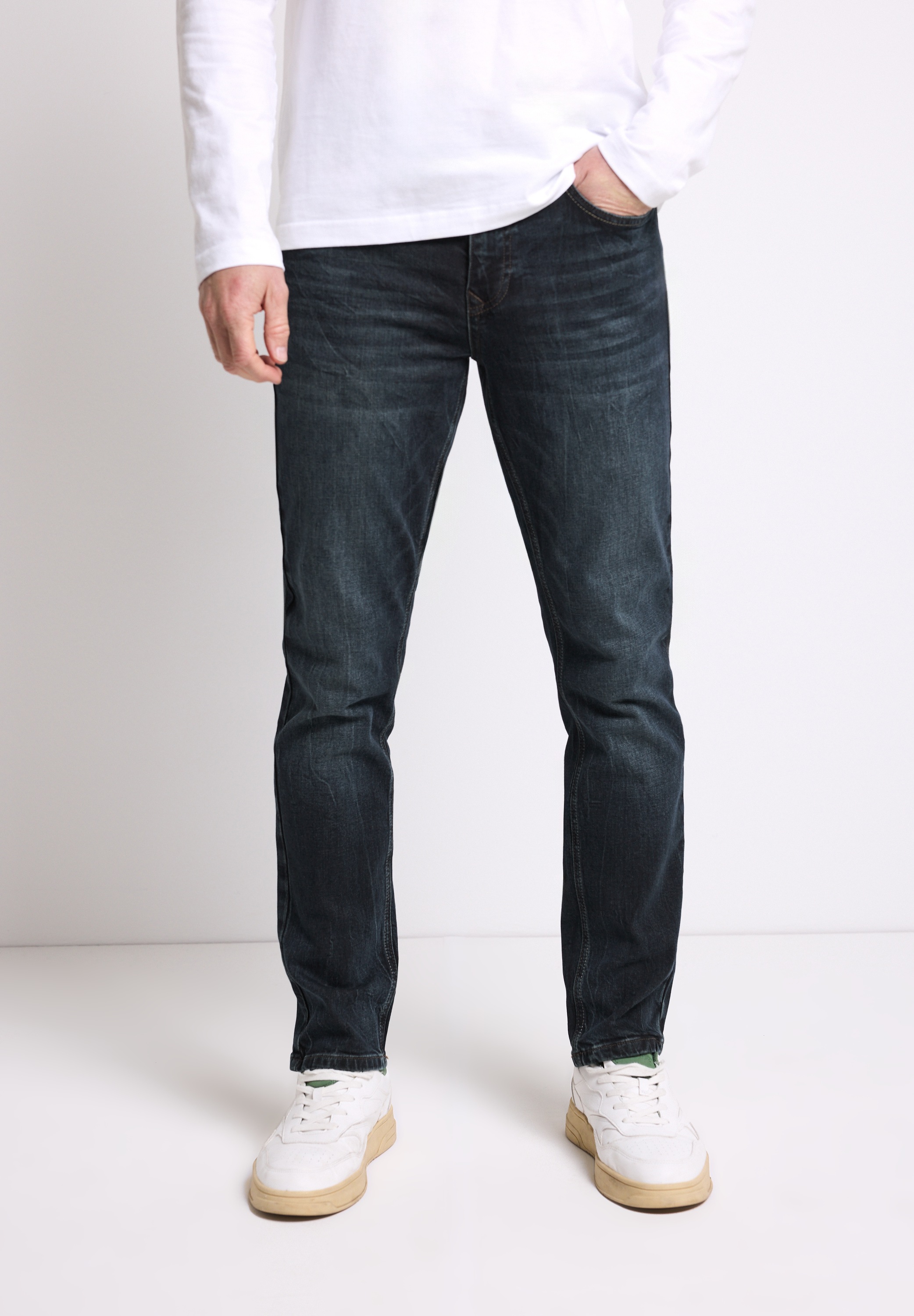 STREET ONE MEN Regular-fit-Jeans 5-Pocket-Style günstig online kaufen