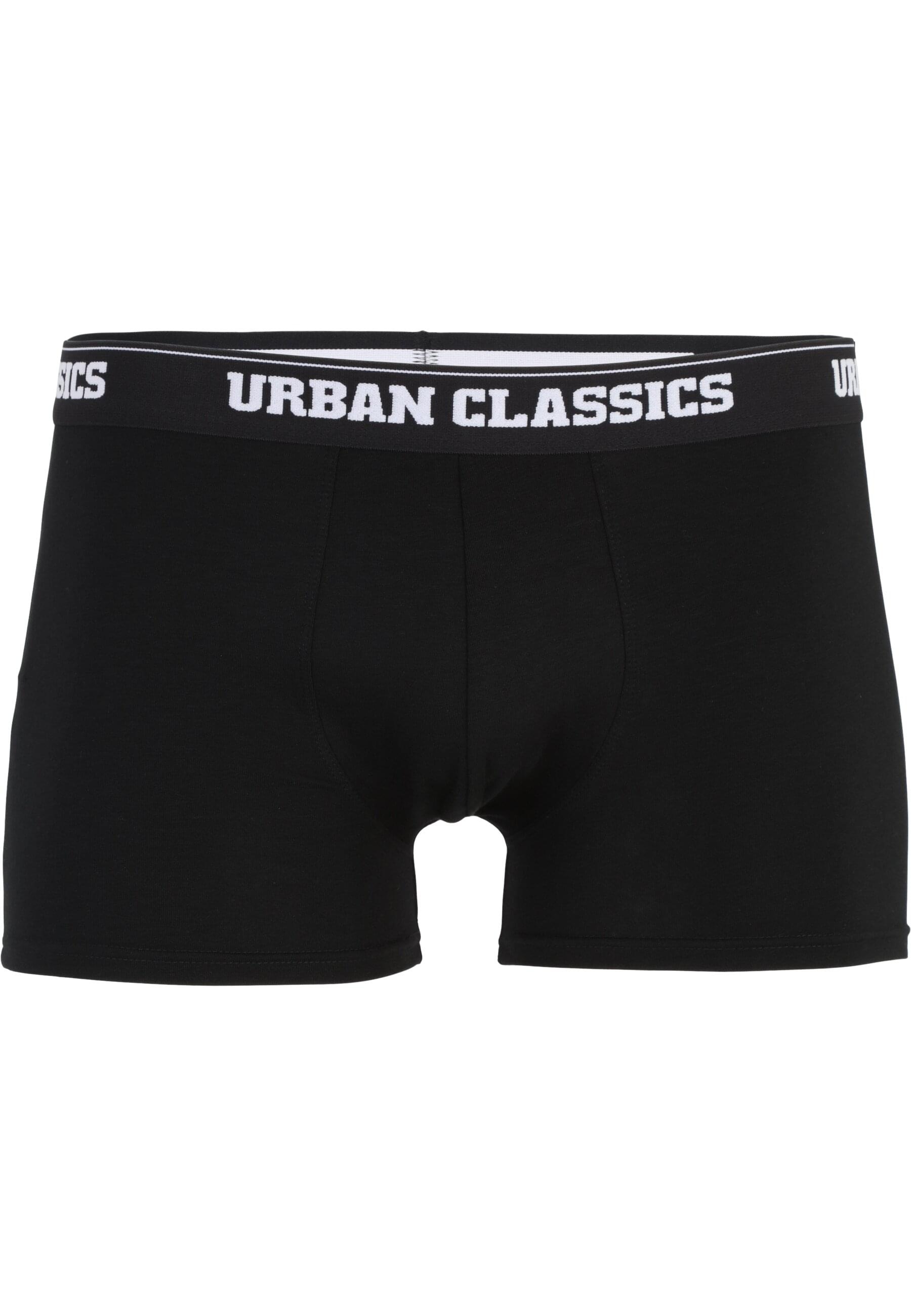 URBAN CLASSICS Boxershorts "Urban Classics Accessoires Modal Boxer Shorts Double-Pack", (1 St.)