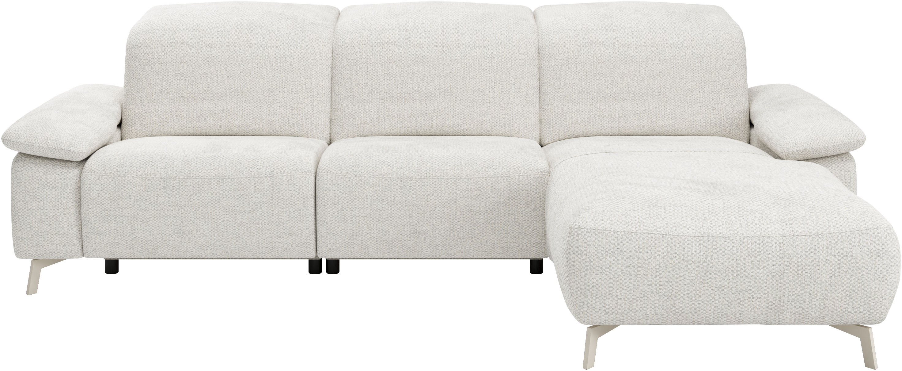 Musterring Ecksofa "MR 370, intelligenter Komfort im modernen Design" Optionale Relaxfunktion, flexible Kopfteile & klappbare Armlehnen