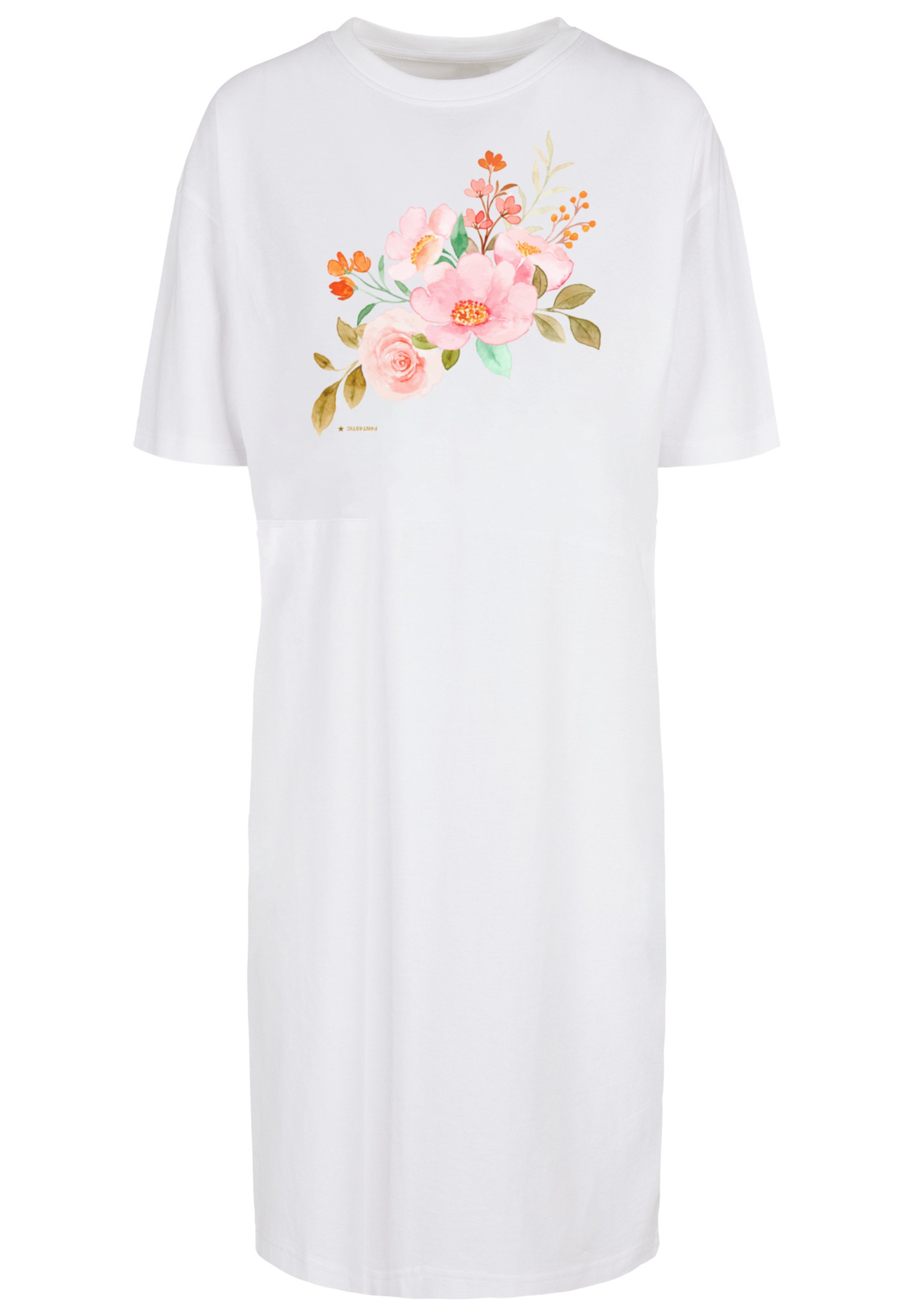 F4NT4STIC Shirtkleid "Blumen", Print günstig online kaufen