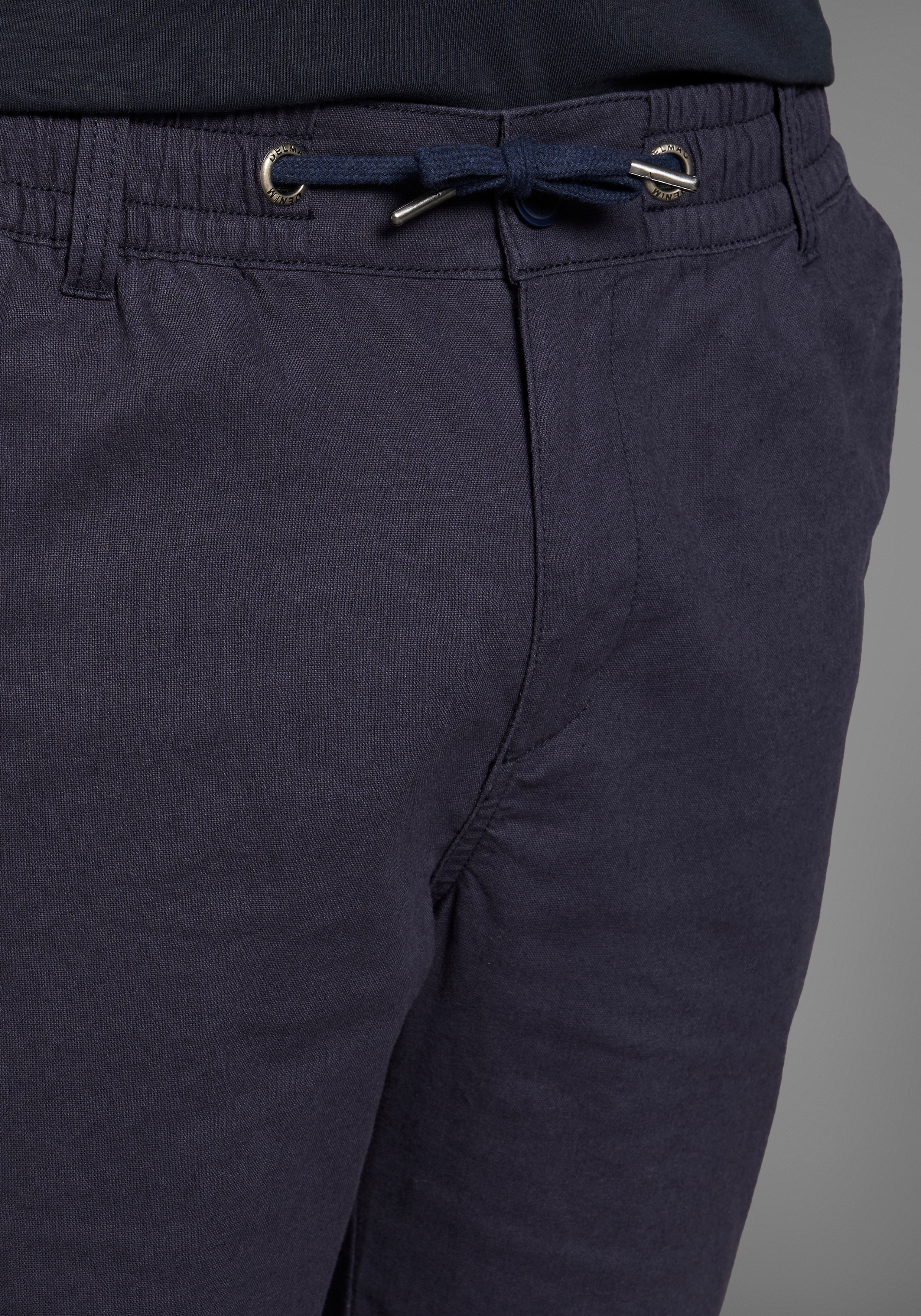 Thumbnail - DELMAO Bermudas "aus Leinen" Lässige Bermudas