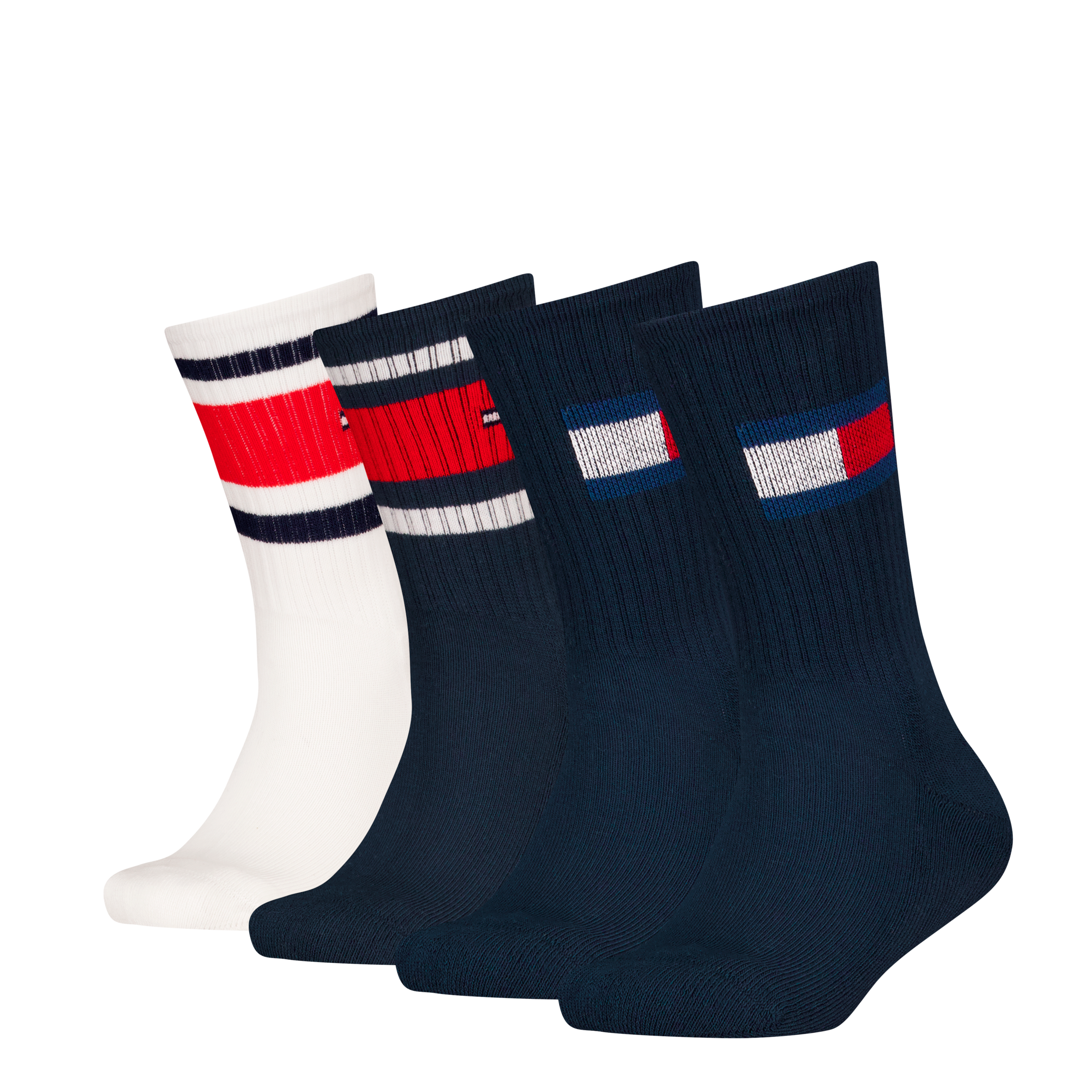 Tommy Hilfiger Socken "TH KIDS SOCK 4P FLAG & SPORT STRIPE ECOM" 4 Paar, mi günstig online kaufen