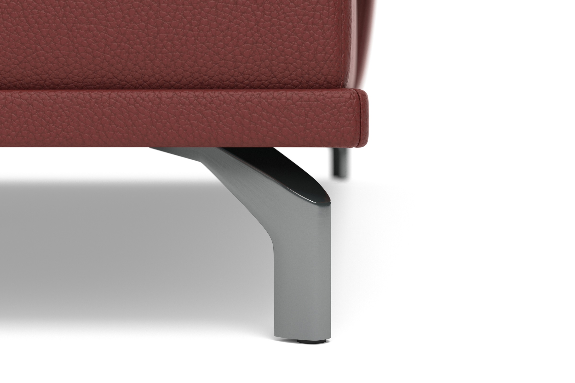 Places of Style Ecksofa Costello, mit Sitztiefenverstellung und Armlehnfunktion, incl. 3 Nierenkissen