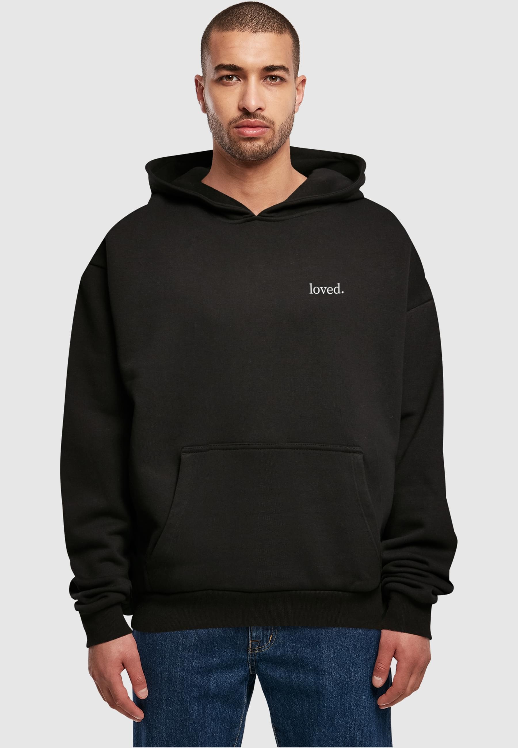 Merchcode Kapuzensweatshirt »Merchcode Herren Logo Vertical Ultra Heavy Hoody«, (1 tlg.)