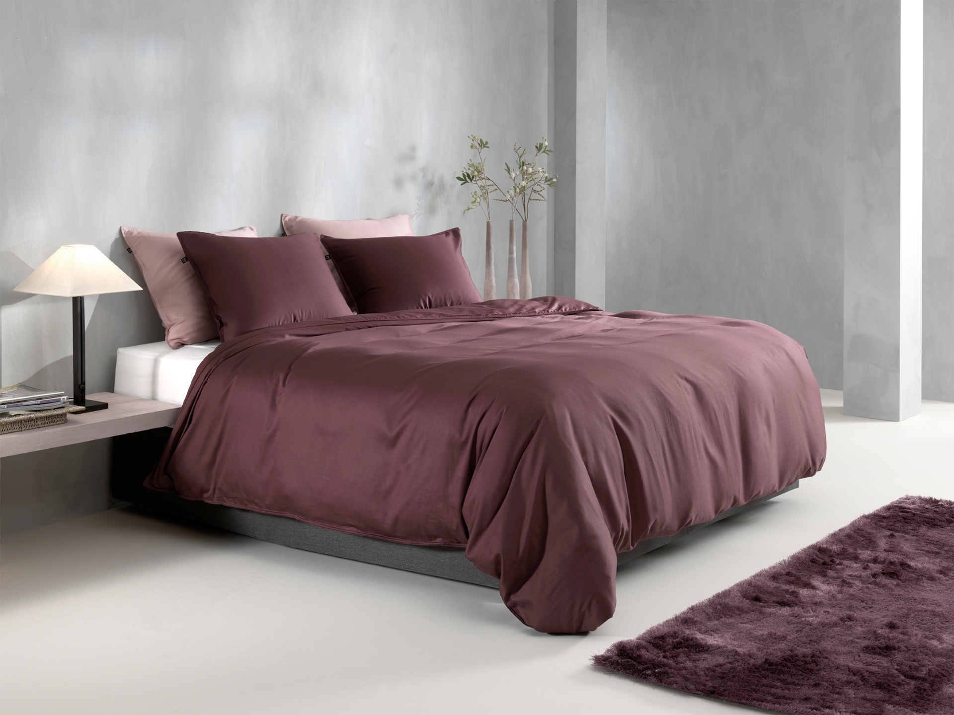 ZO HOME 1100000002199 "Zohome Baumwolle Mako-Satin Bettwäsche Satinado" 2 Bettwäsche aus 100% Baumwolle, hochwertige Mako-Satin, ab 135x200 cm.