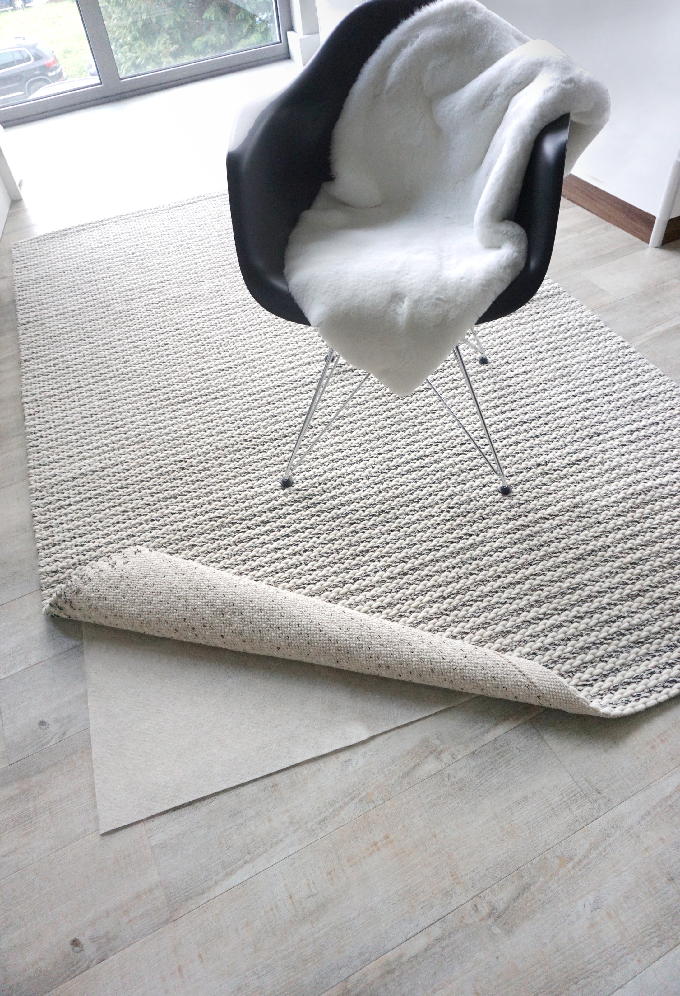 SCHÖNER WOHNEN-Kollektion Teppich »Unterlage Vlies«, rechteckig, 2 mm Höhe, Antirutschunterlage, Teppich Stop, Vlies