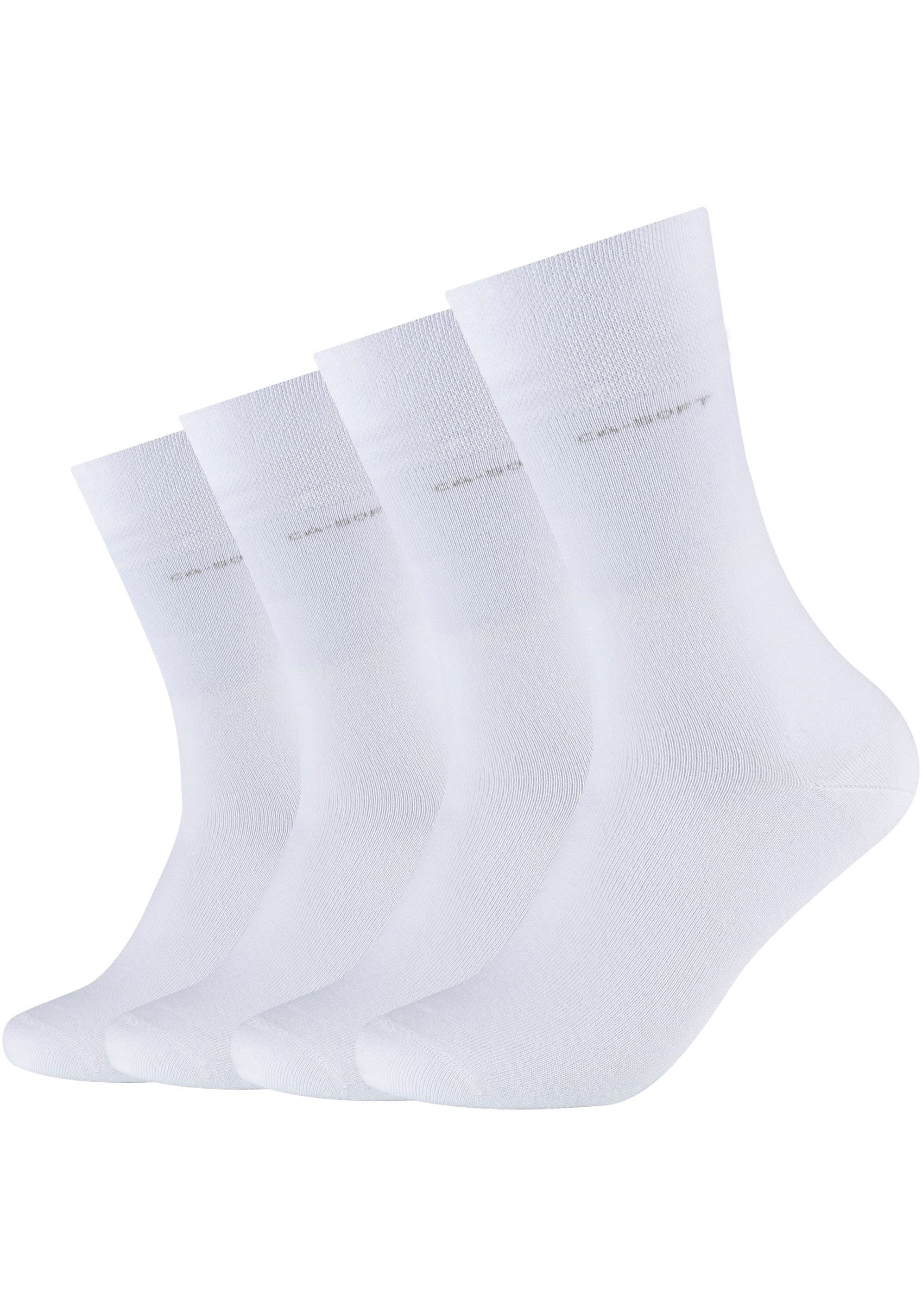 Camano Socken "ca-soft", (4 Paar), mit verstärktem Fersen- und Zehenbereich günstig online kaufen