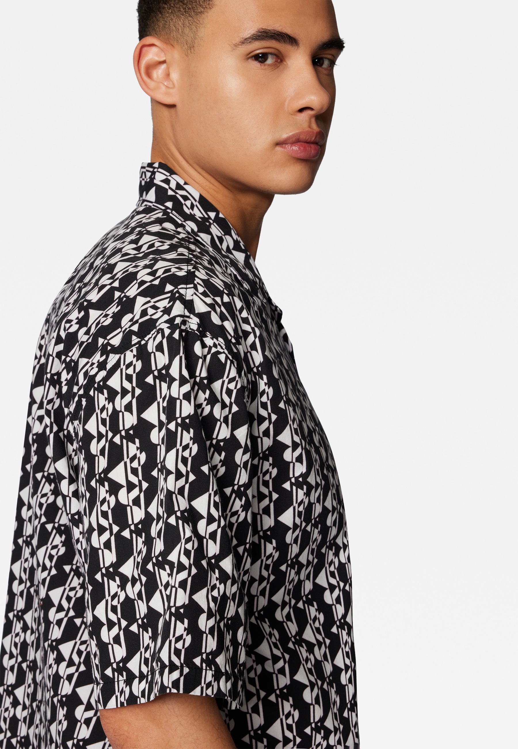 Mavi Langarmhemd »PRINTED SHIRT«, Kurzarmhemd