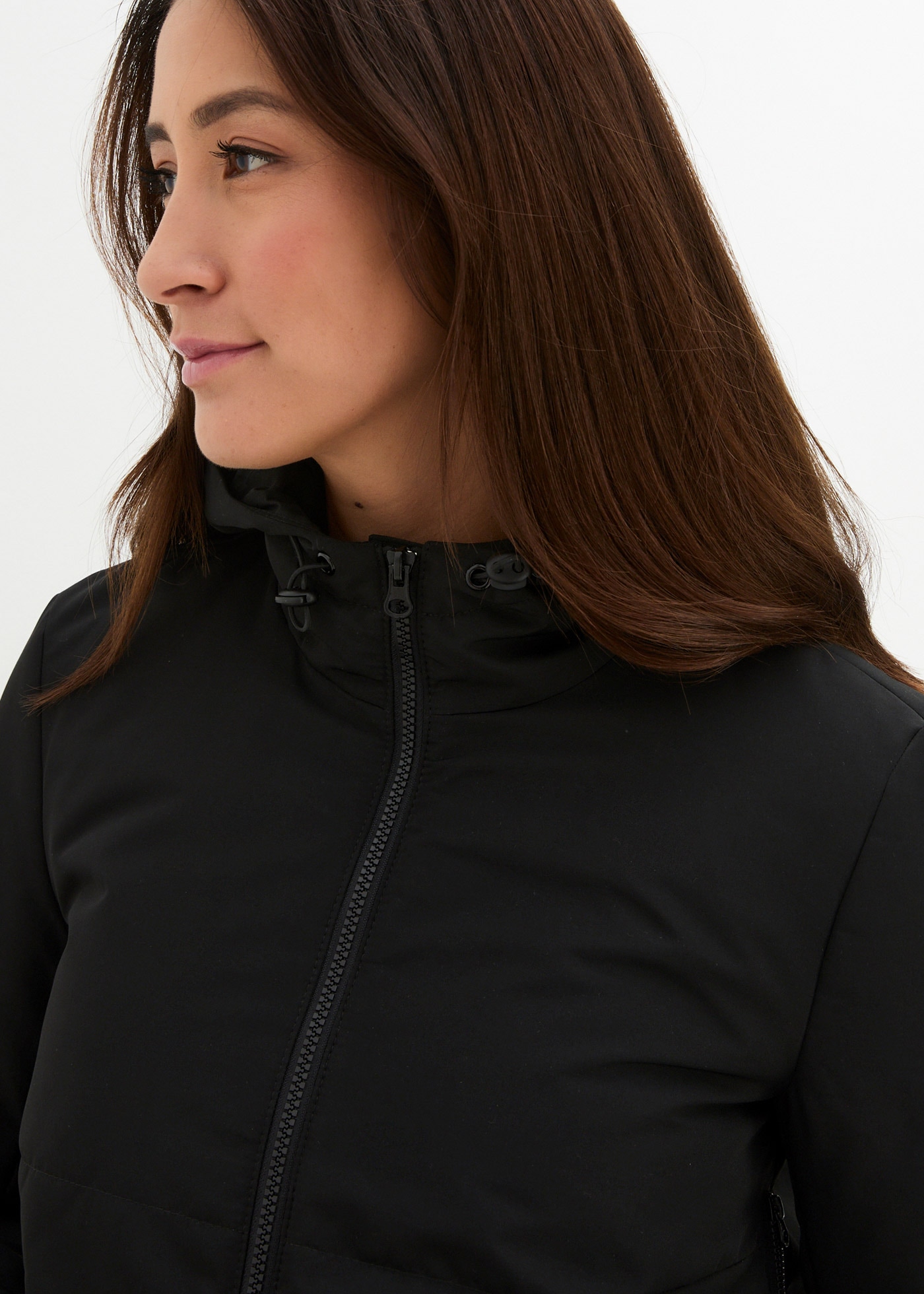 bonprix Umstandsjacke mit Kapuze Wattierte Winterjacke mit 3-in-1 Umstandsfunktion, mit Kapuze