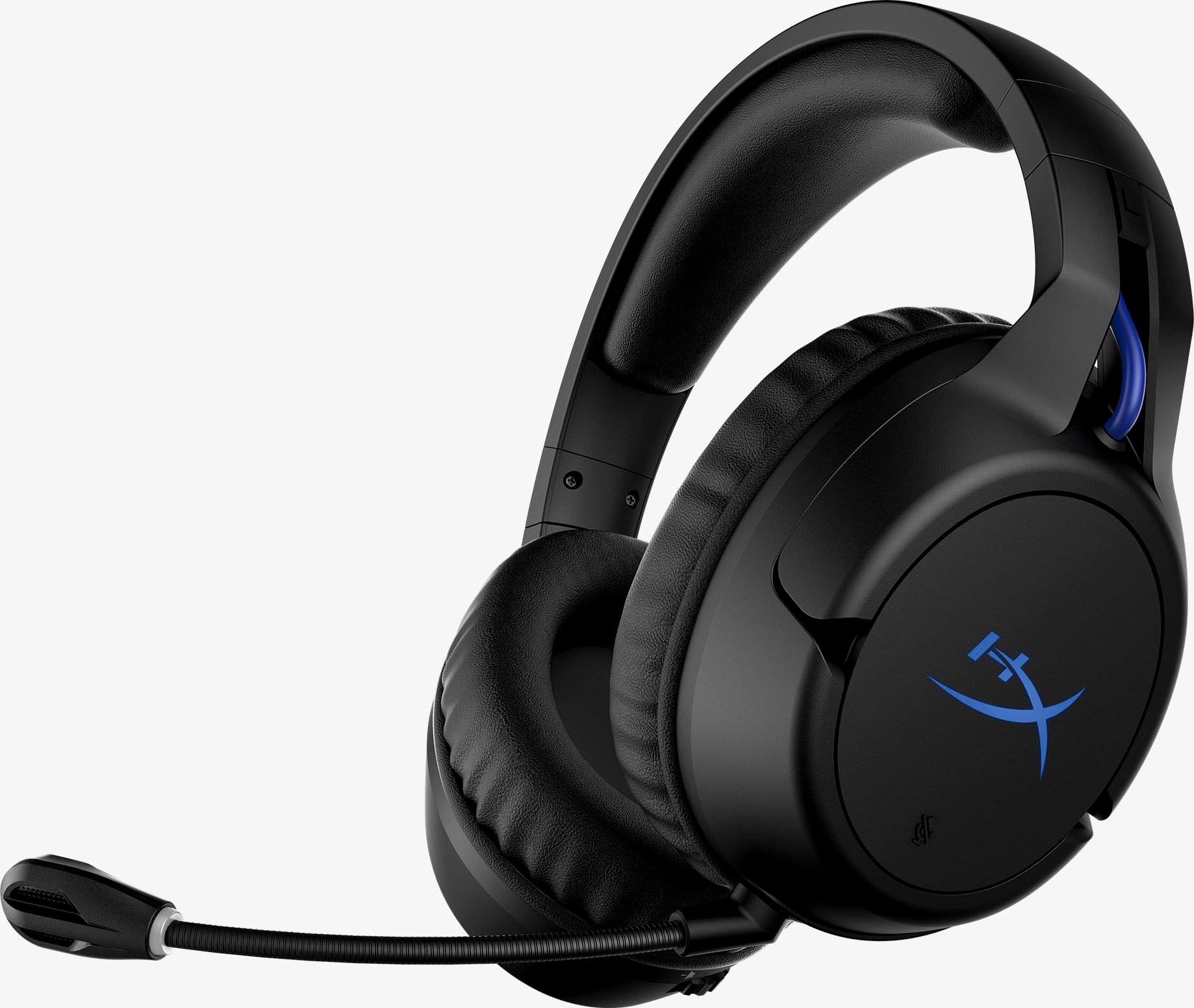 HyperX Gaming-Headset »Cloud Flight Wireless Black/Blue für PlayStation«, Wireless, Mikrofon abnehmbar-Rauschunterdrückung