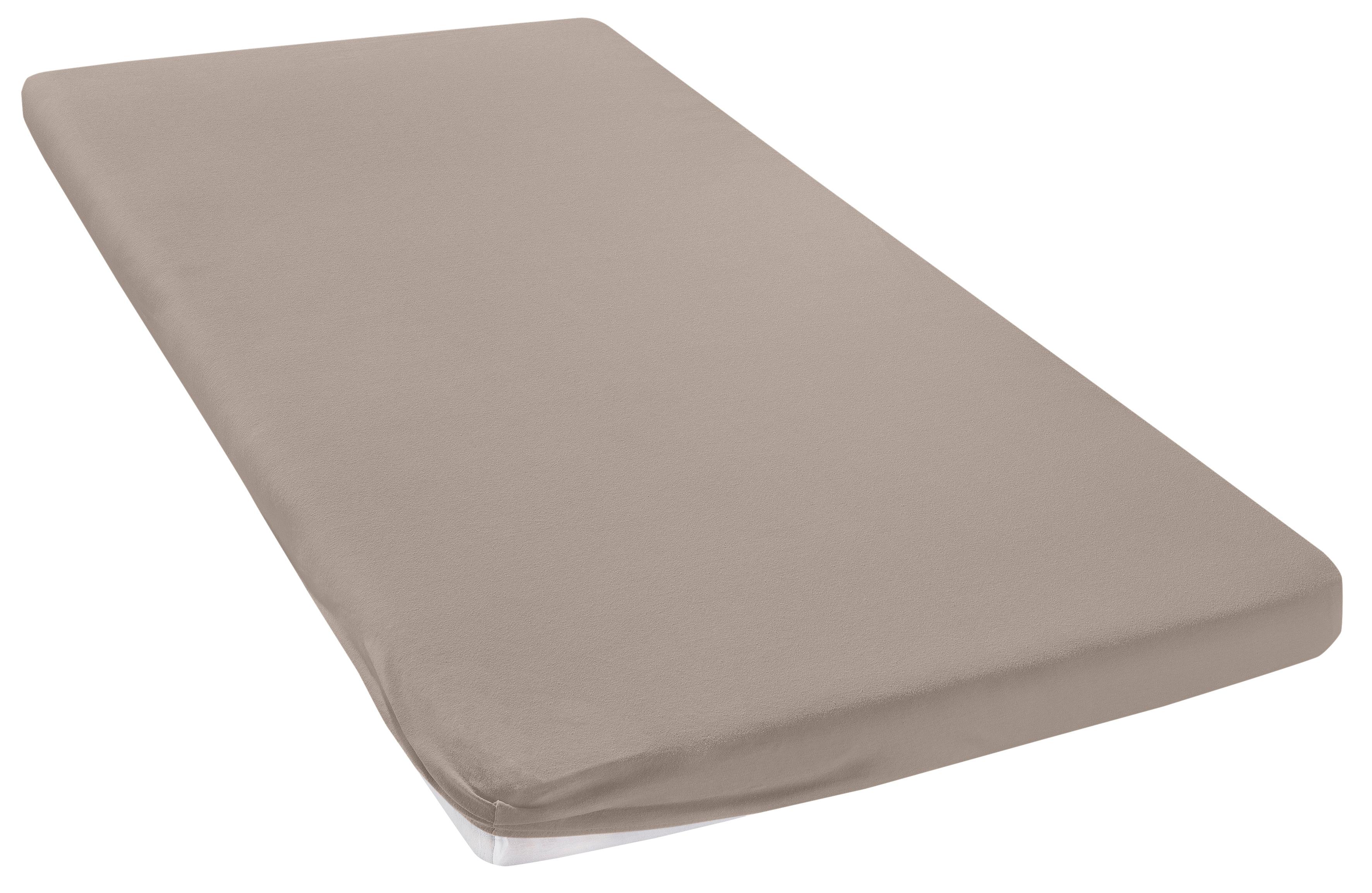 OTTO home Spannbettlaken "Topper Basic, in Gr. 90x200, 140x200 oder 180x200 cm" Baumwolle, Matratzen bis 8 cm Höhe, Bettlaken, Spannbetttuch, Laken