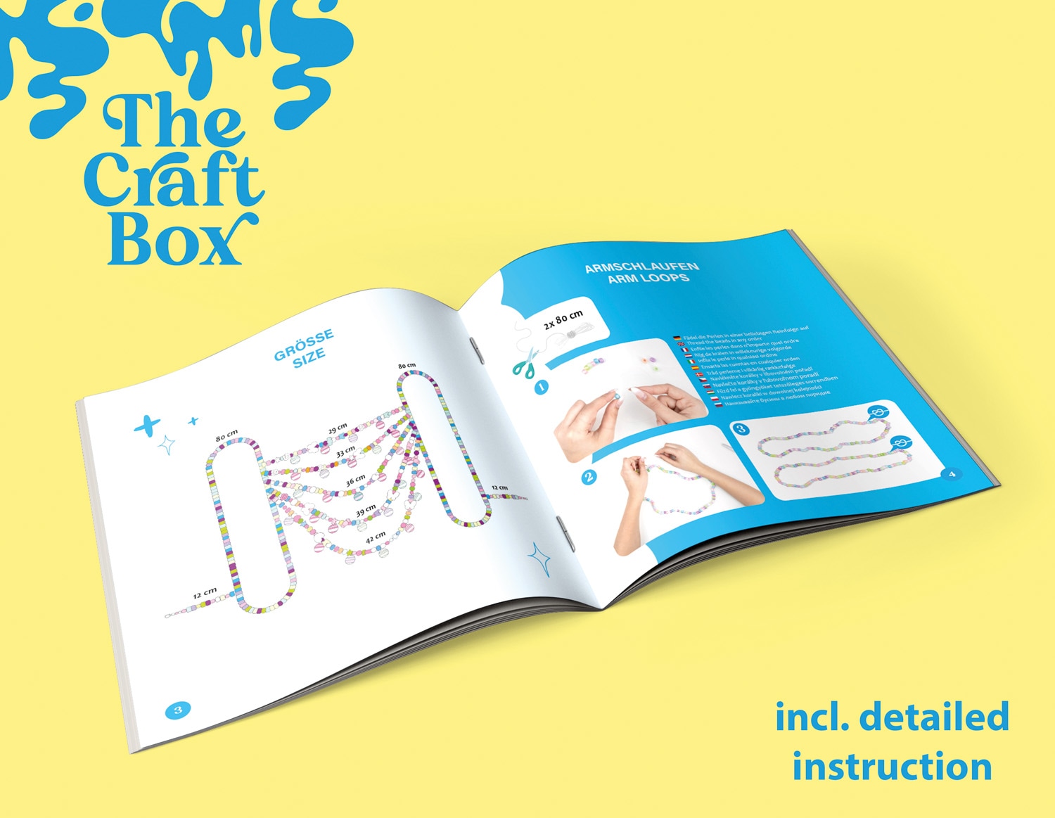 Lena® Kreativset »The Craft Box, DIY Festival Top«