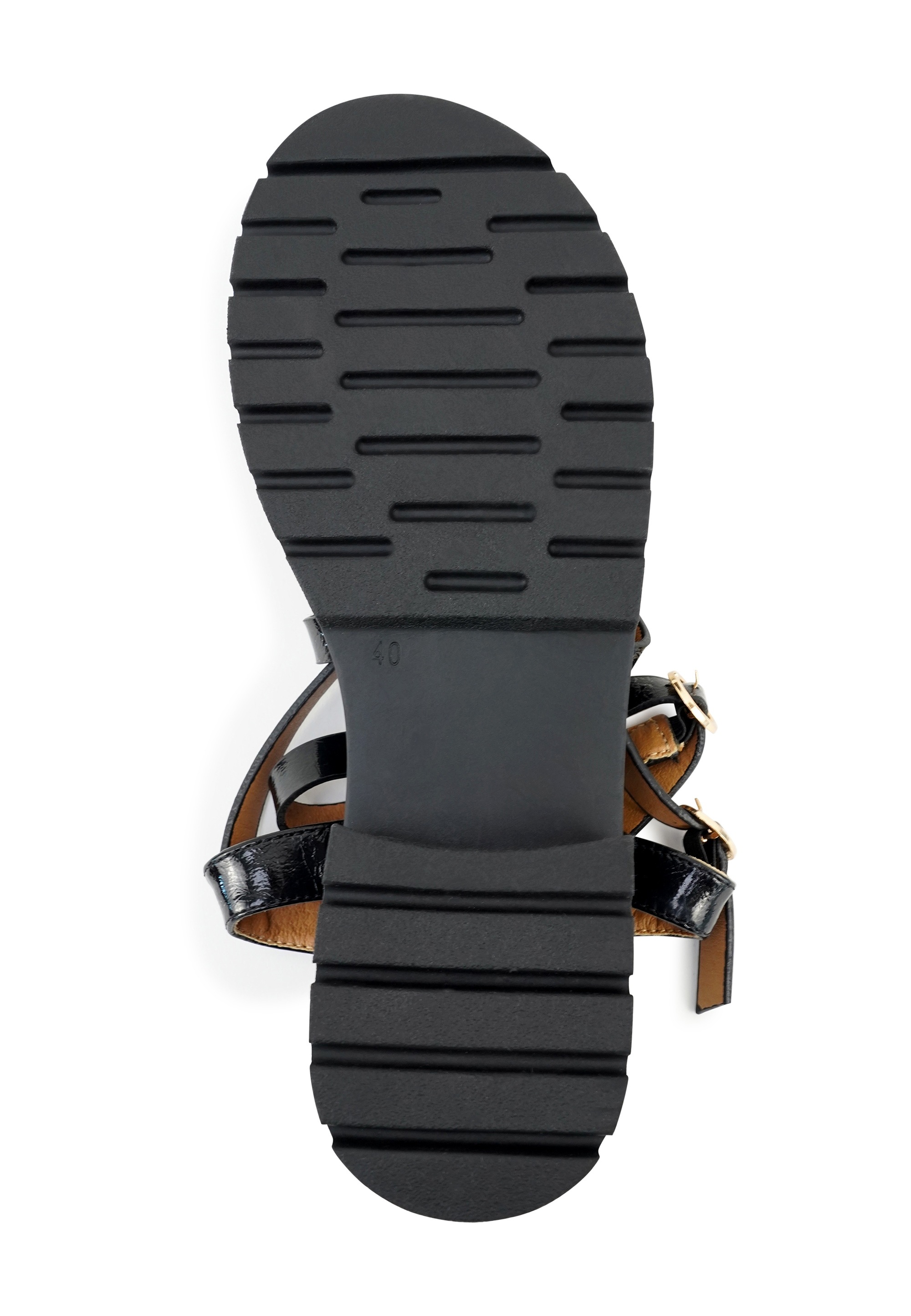 Findlay Sandale »KAIA«  mit Riemchen in Lackoptik