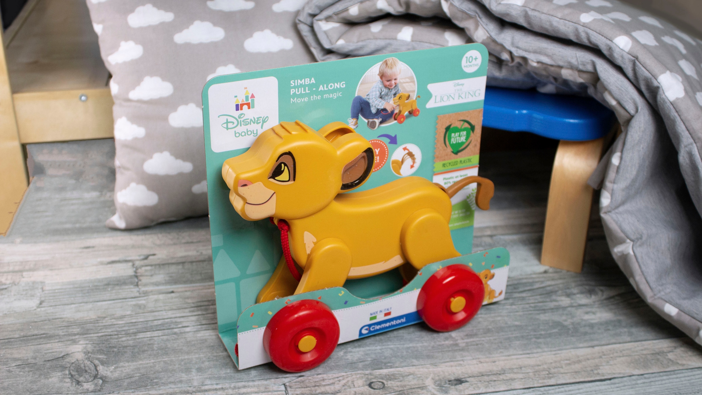 Clementoni® Nachziehspielzeug »Disney Baby, Nachzieh-Simba«, Made in Europe