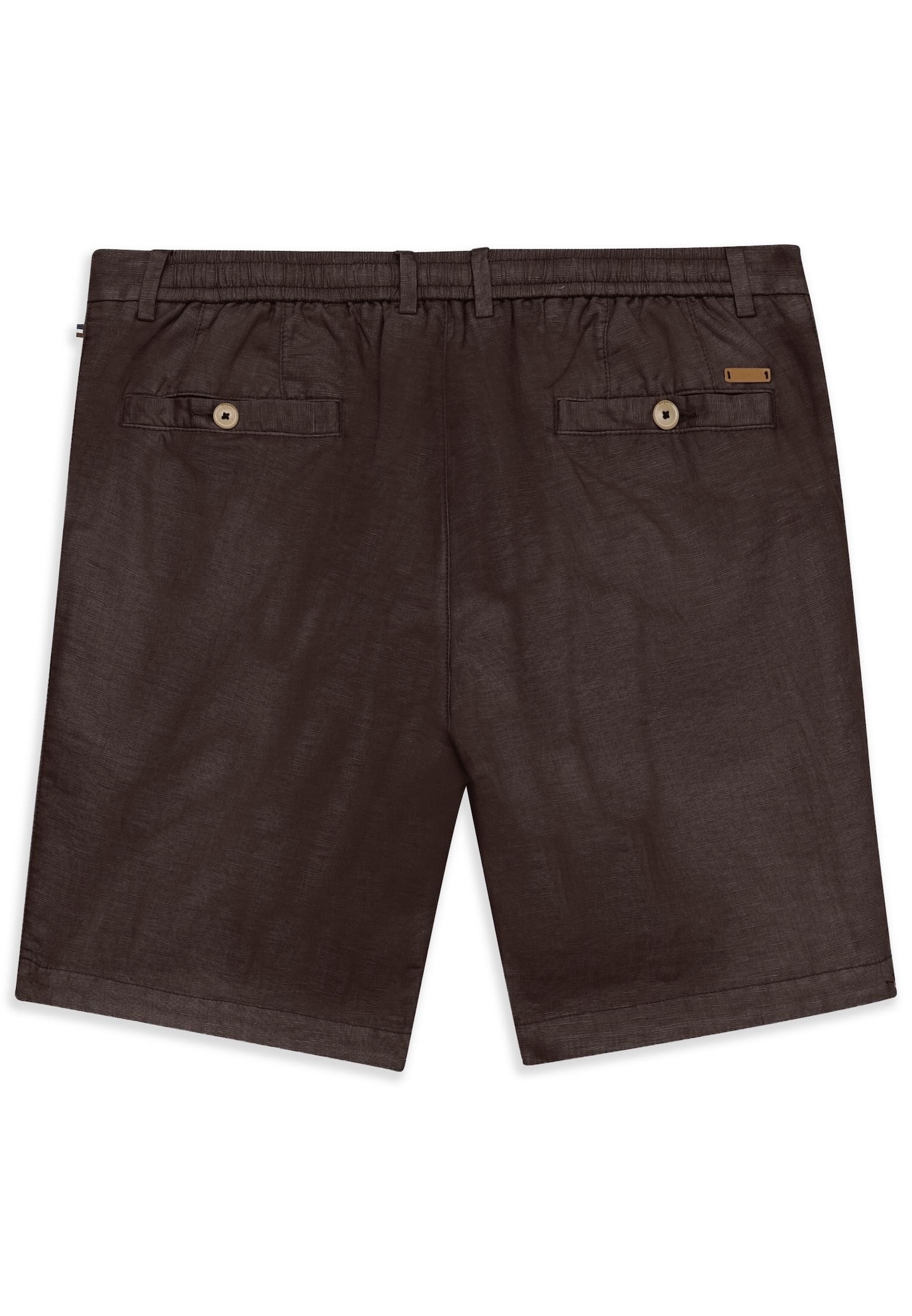 bugatti Bermudas »Soft touch«  Leinen-Baumwoll-Mix