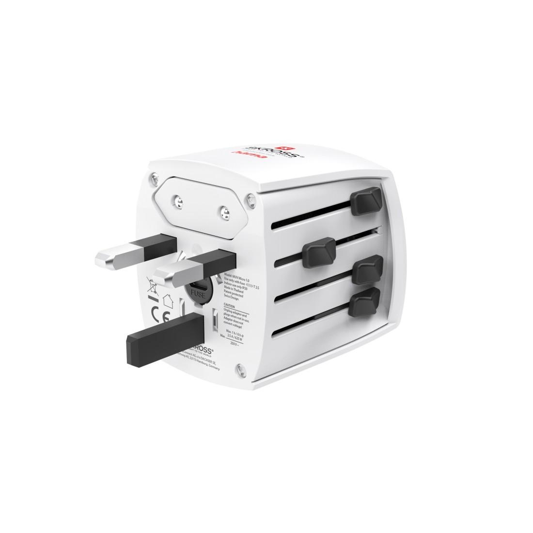 Hama Reiseadapter »Weltreiseadapter, 2-polig, weltweit einsetzbar«